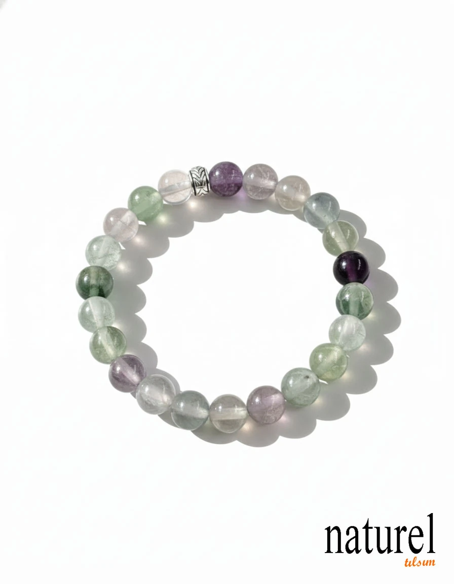  Florit 8mm Doğal Taş Bileklik