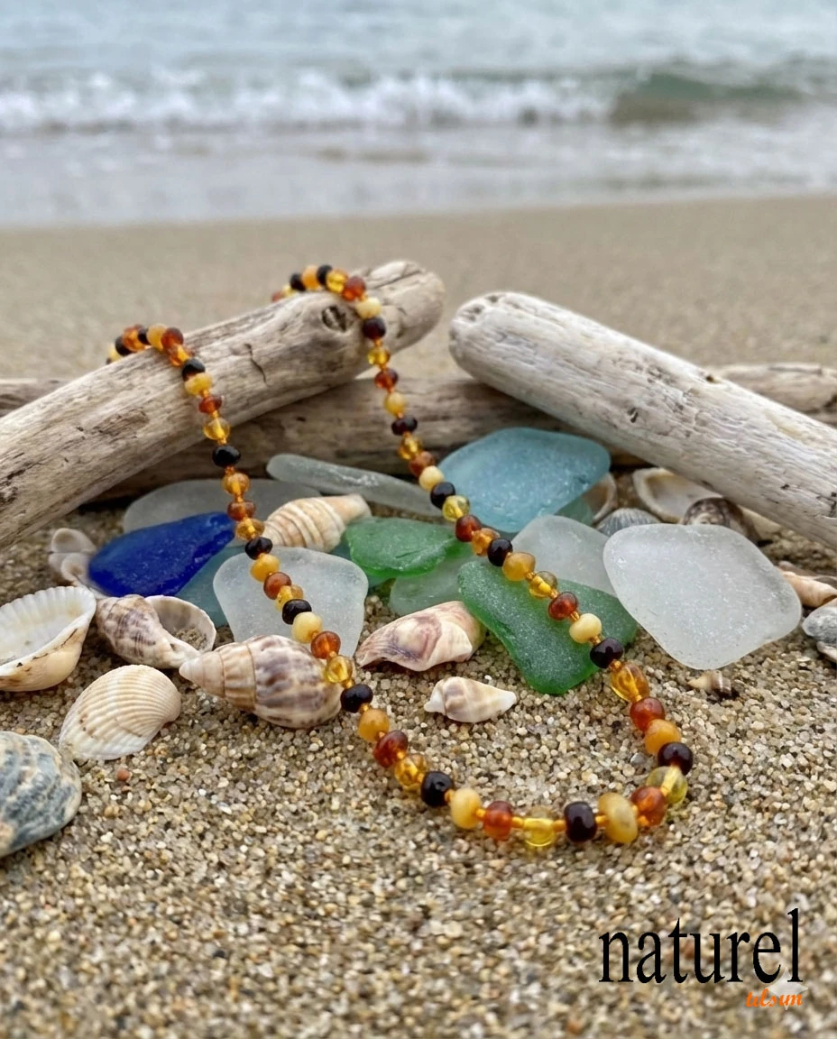 Kehribar Yetişkin Kolye