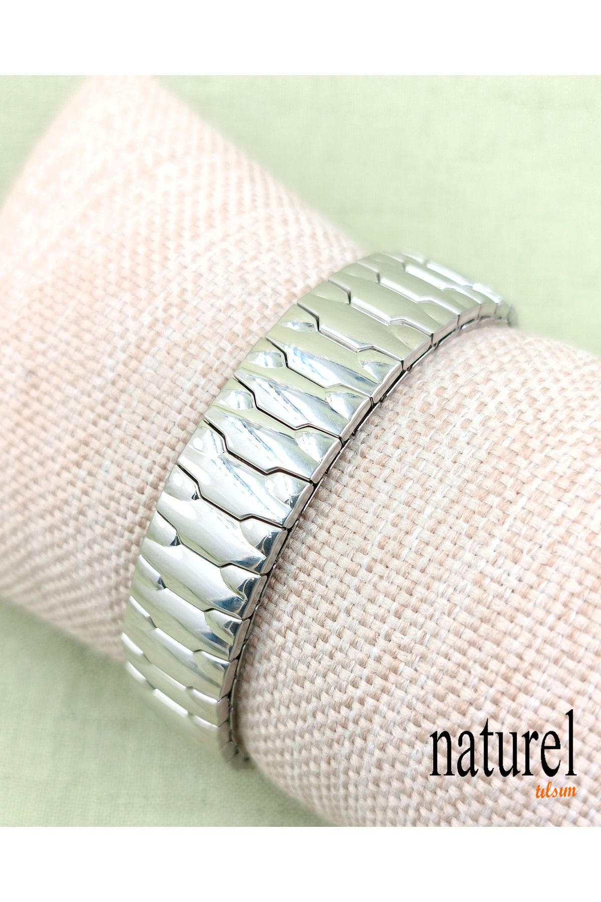 Unisex Italyan Charm Bileklik Paslanmaz Çelik Bileklik