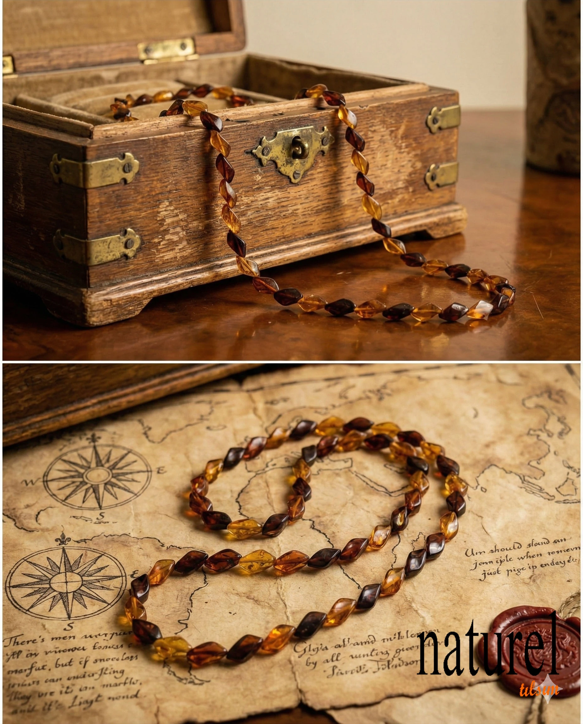 Kehribar Yetişkin Kolye