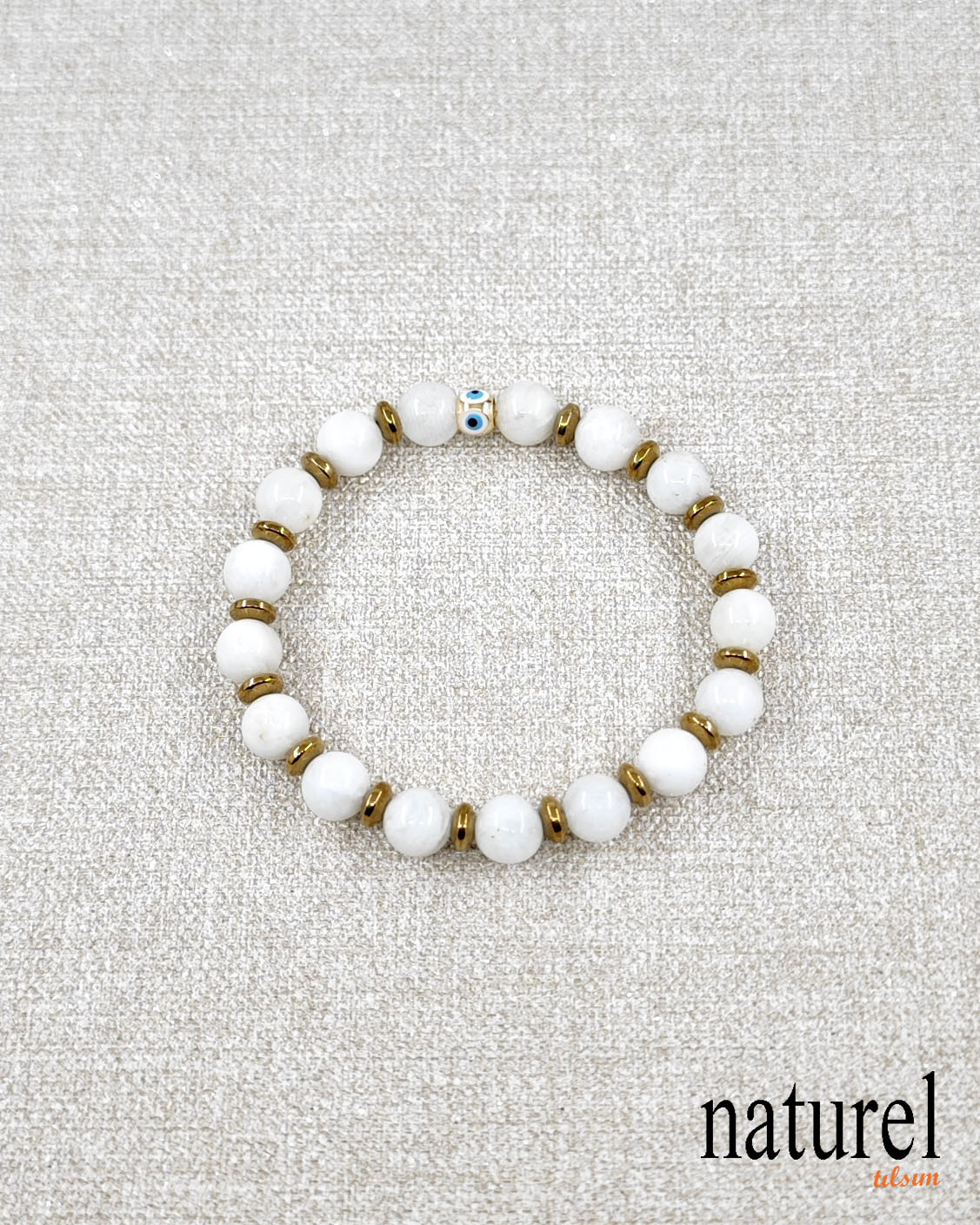 Doğal Ay Taşı Bileklik | Yeni Başlangıçların Taşı