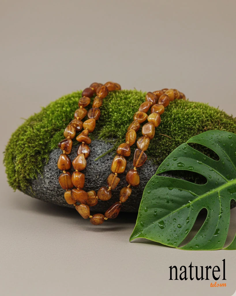 Kehribar Yetişkin Kolye