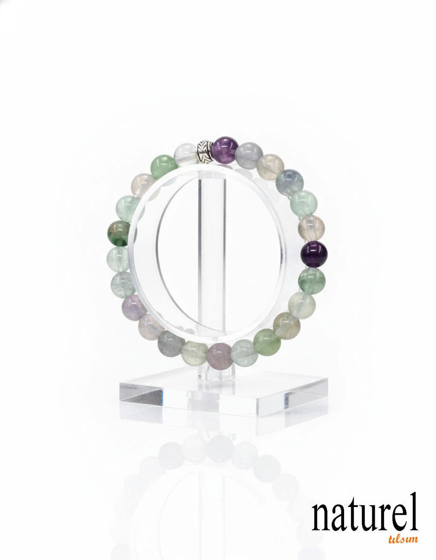  Florit 8mm Doğal Taş Bileklik