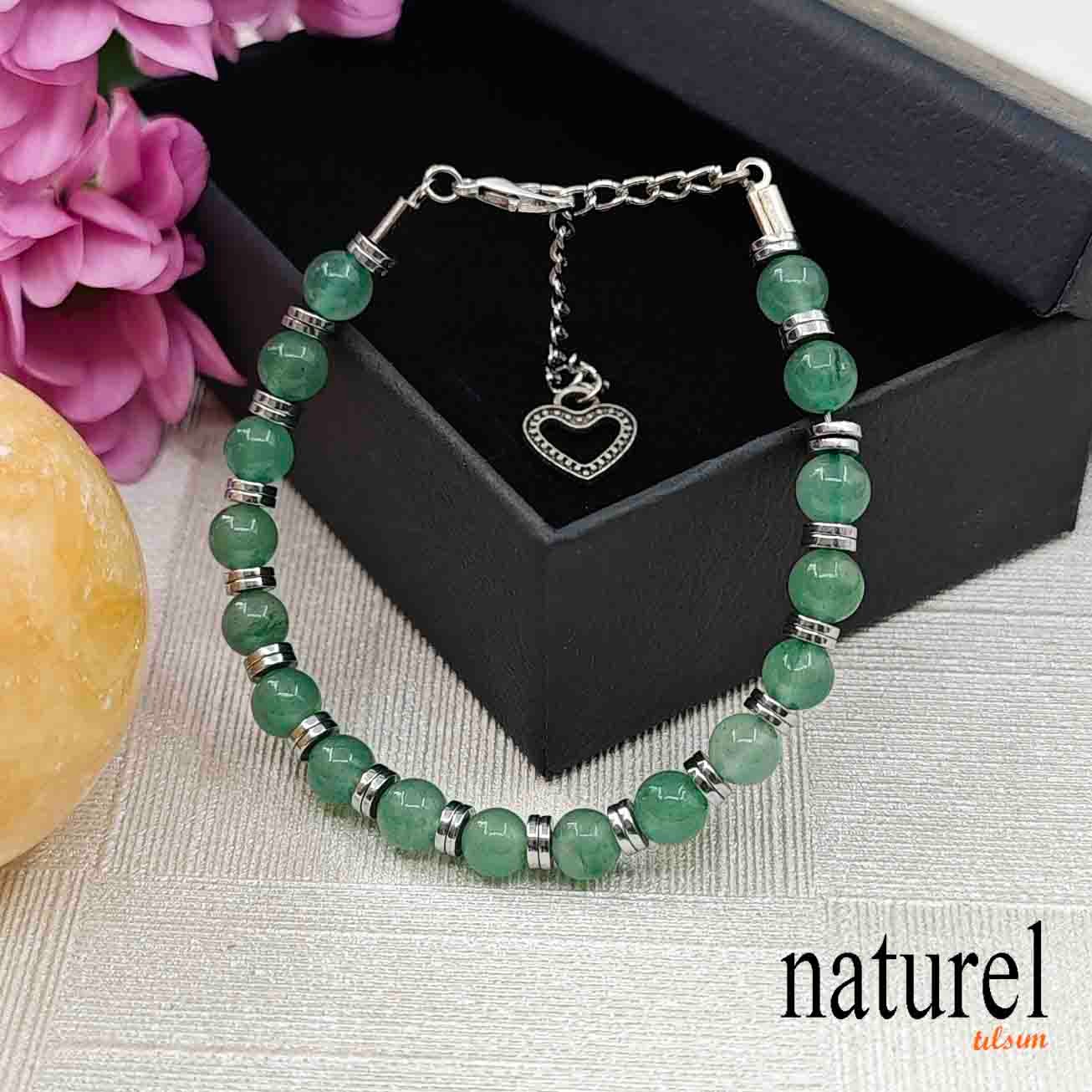 Aventurin Doğal Taş 6mm Bileklik