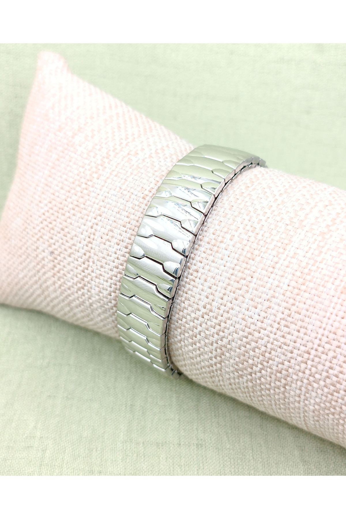 Unisex Italyan Charm Bileklik Paslanmaz Çelik Bileklik