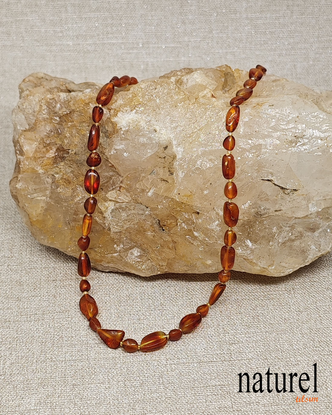 Kehribar Yetişkin Kolye