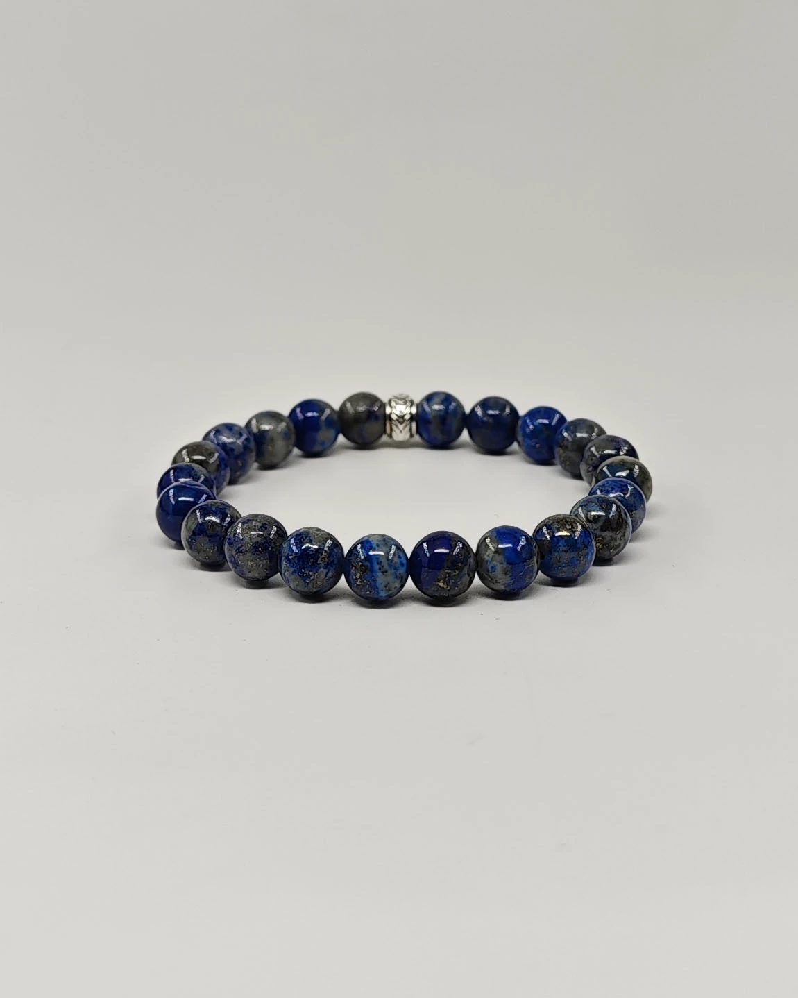 Lapis Lazuli 8mm Doğal Taş Unisex Bileklik