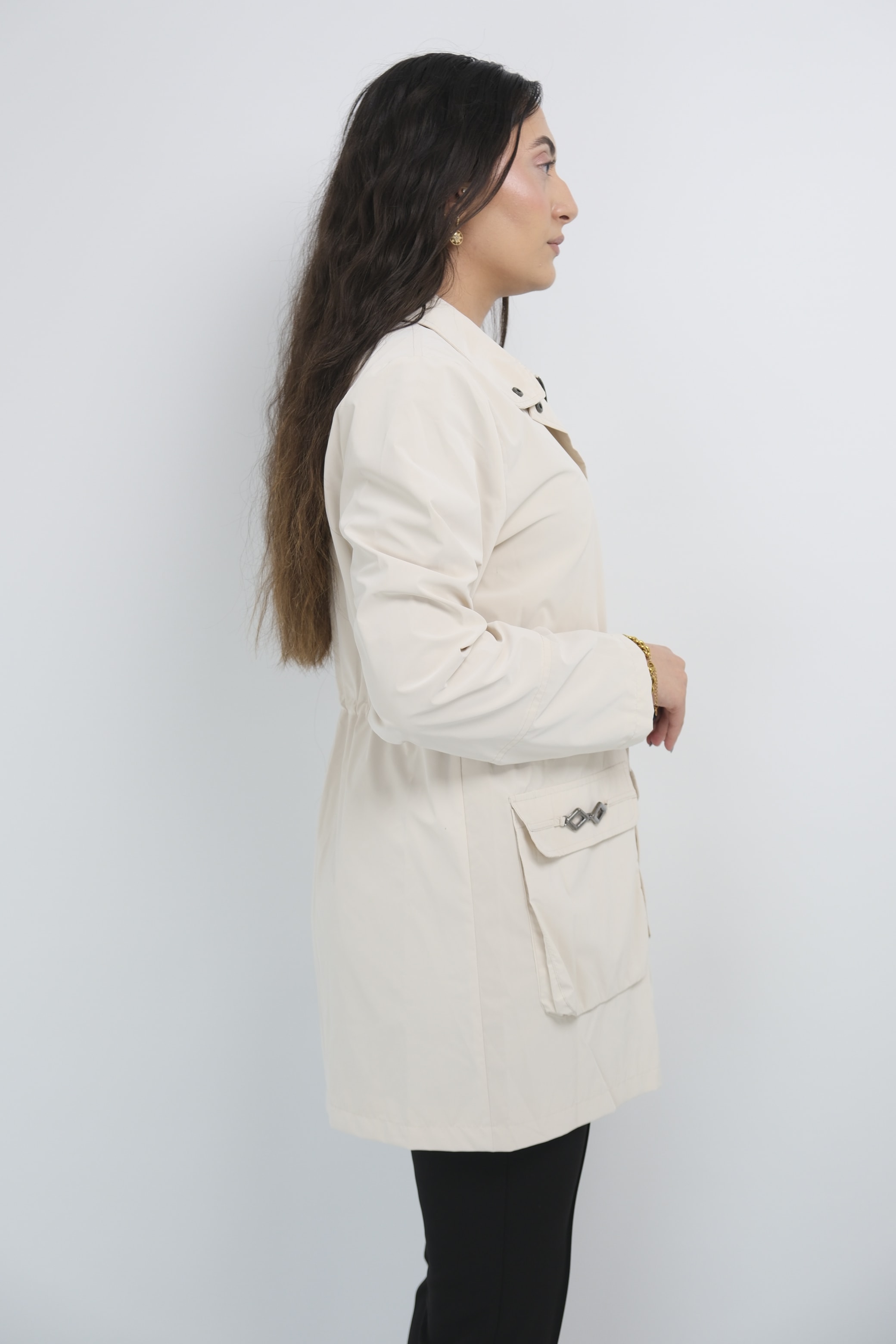 Cep Aksesuarlı Yağmurluk 