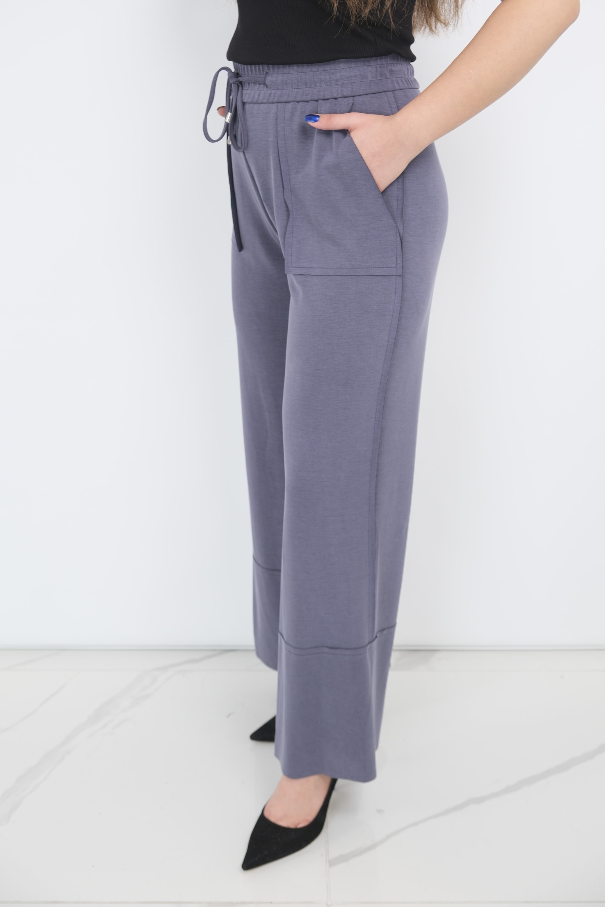 YUSUF ÖZDEMİR Bol Paça Oysho Pantolon