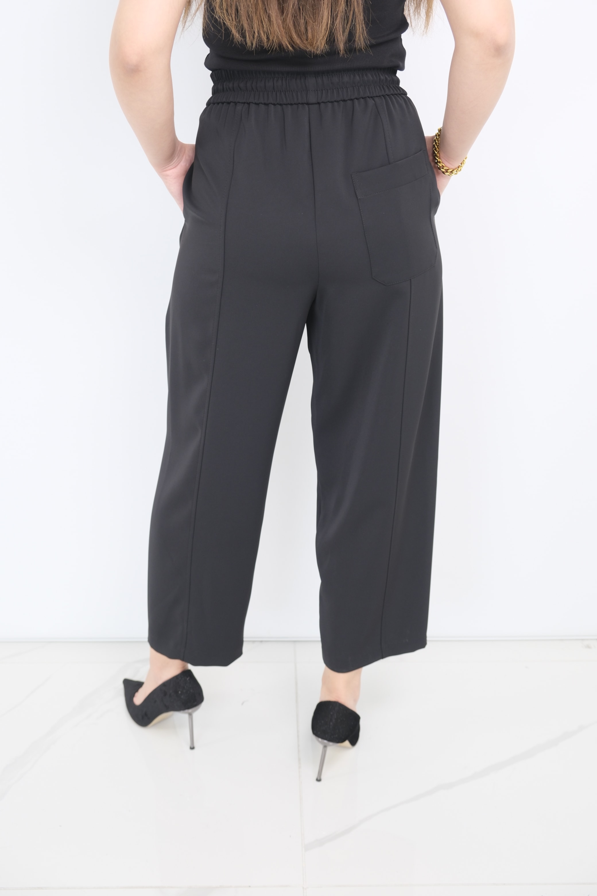 YUSUF ÖZDEMİR Bol Paça Pantolon