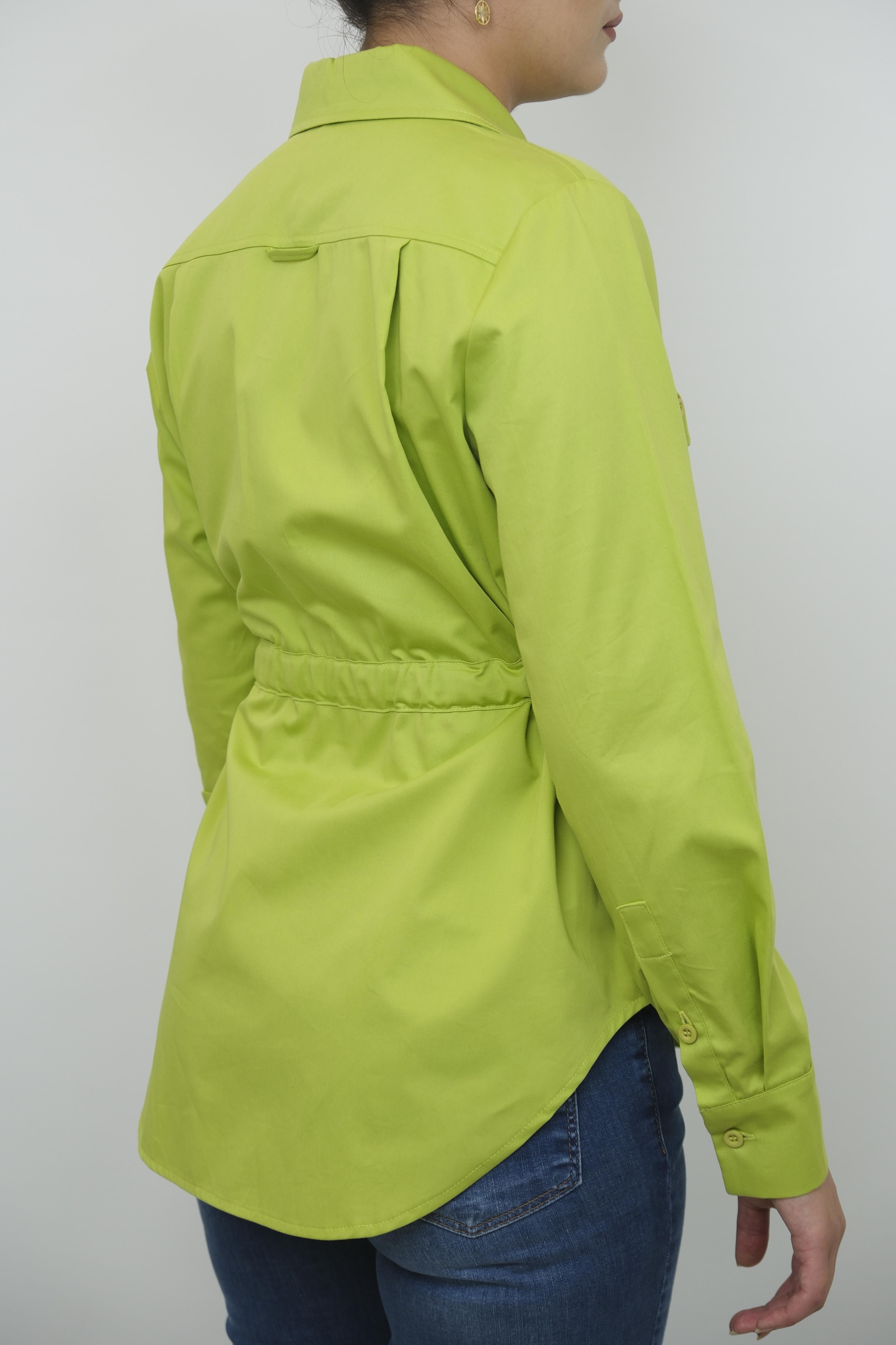 ON FASHION Beli Bağcıklı Pamuklu Ceket