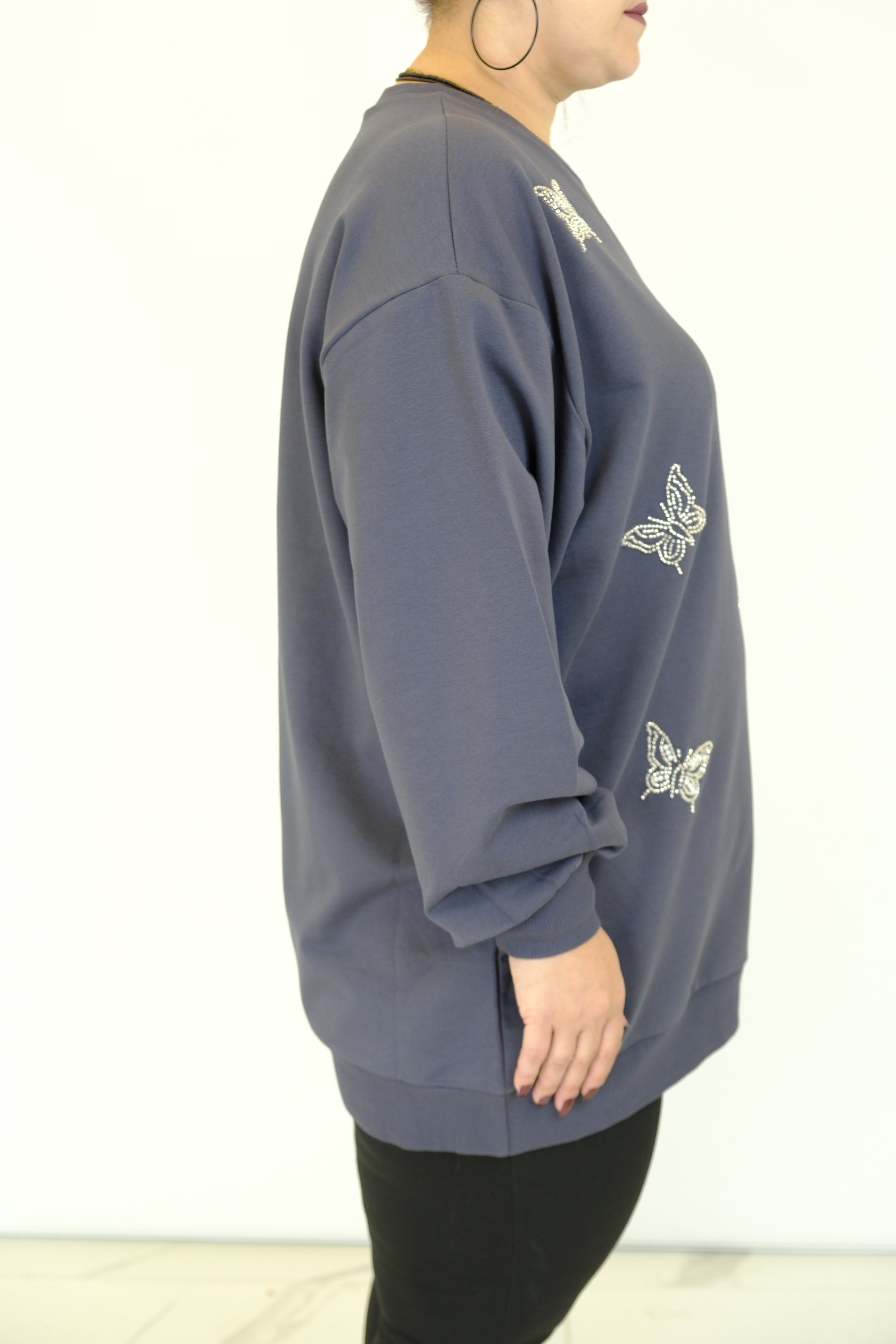 MY CITY KELEBEKLİ SWEATSHIRT 