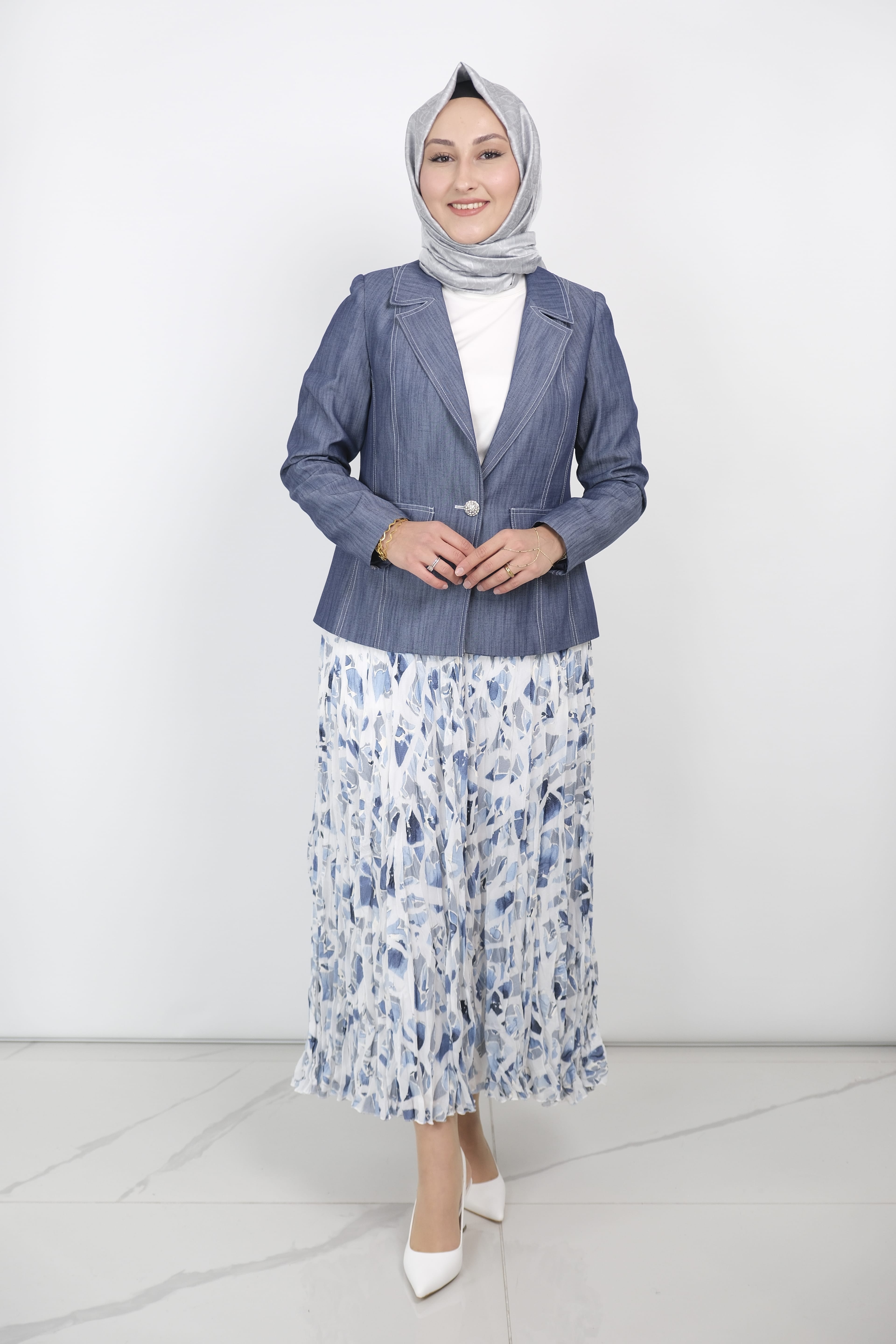 GAZZELLA Etekli Takım  - Mavi