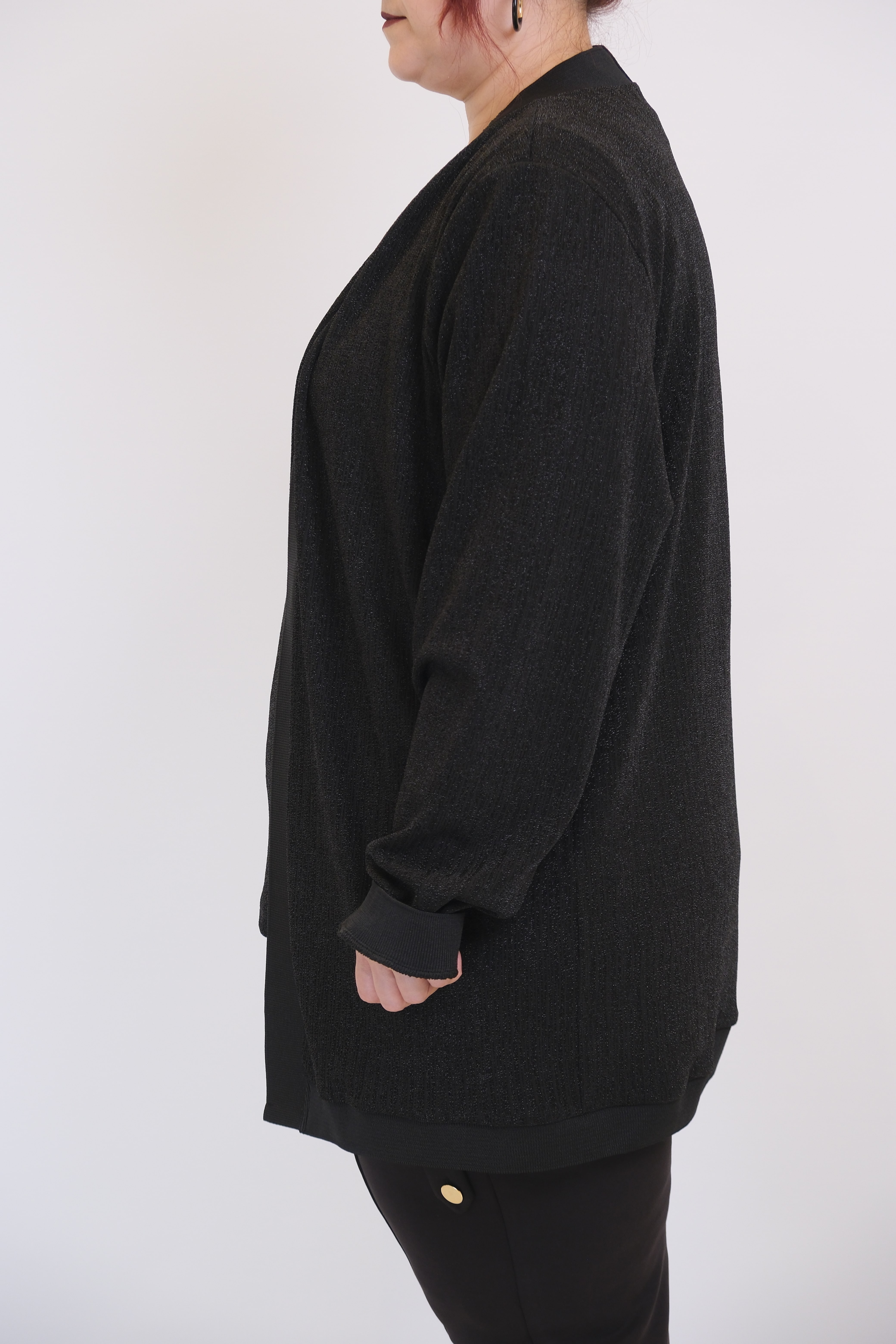 ON FASHION İç Atletli Simli Hırka