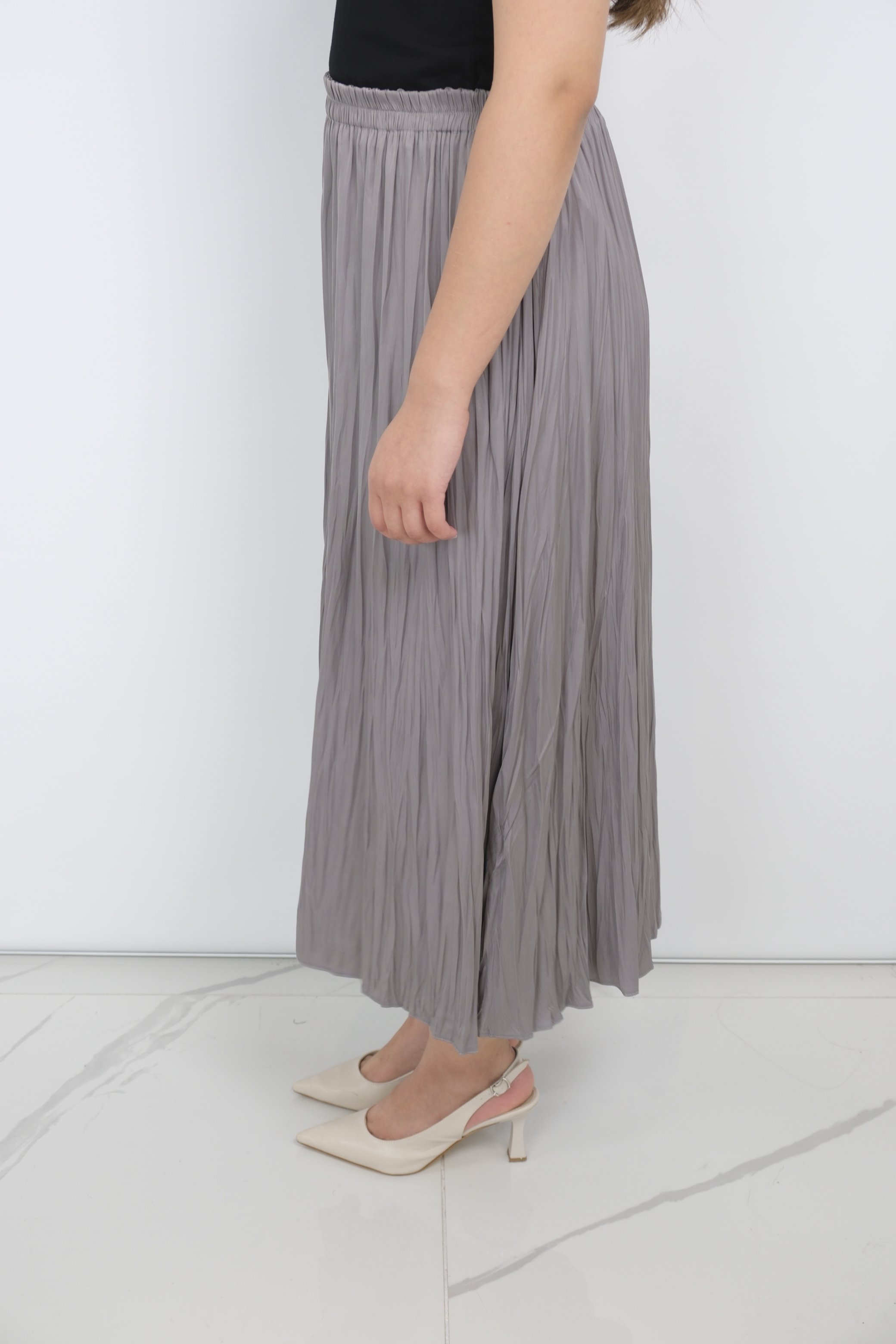 ON FASHION Desenli Midi Boy Etek