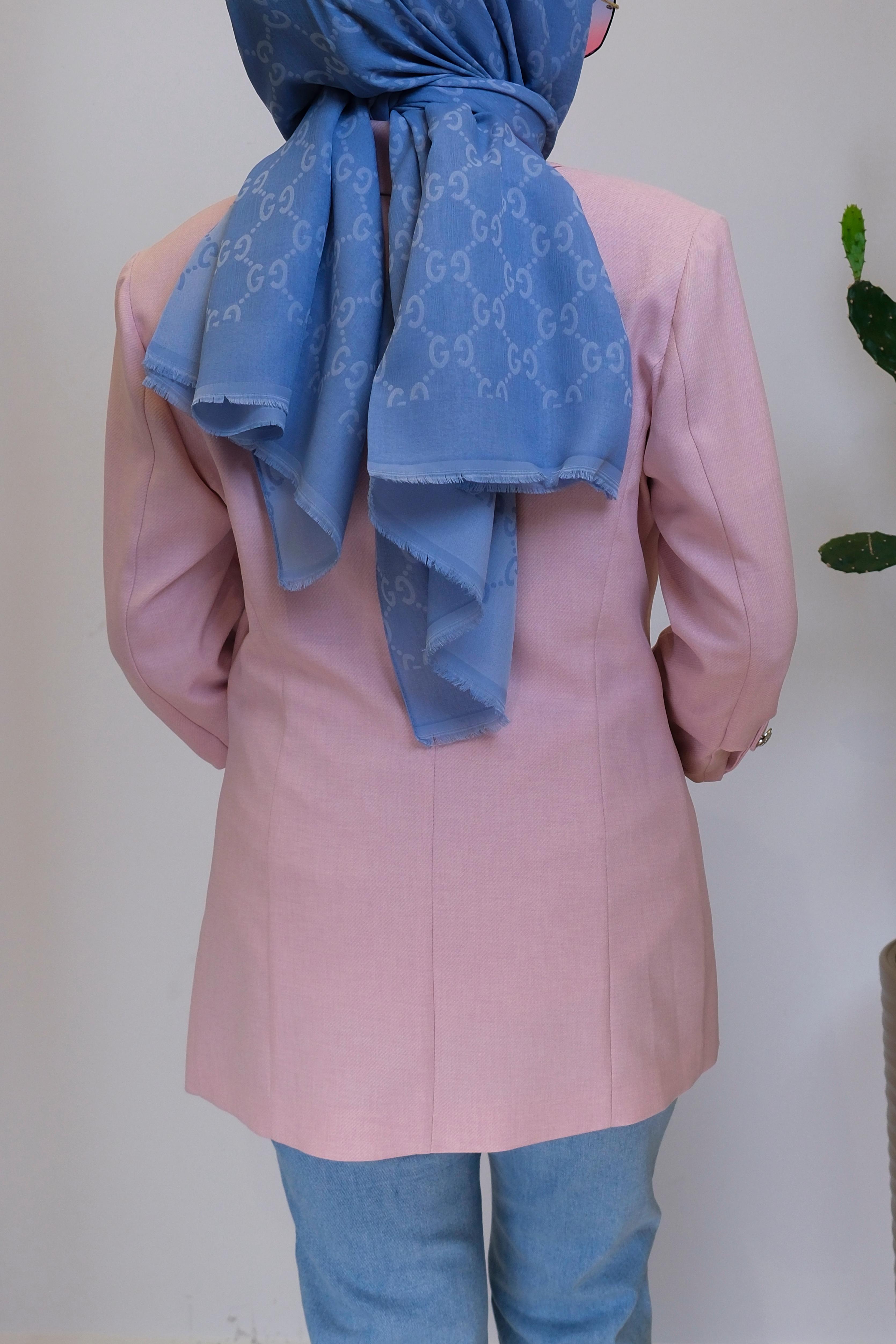 EKOL Pembe Cep Detaylı Blazer