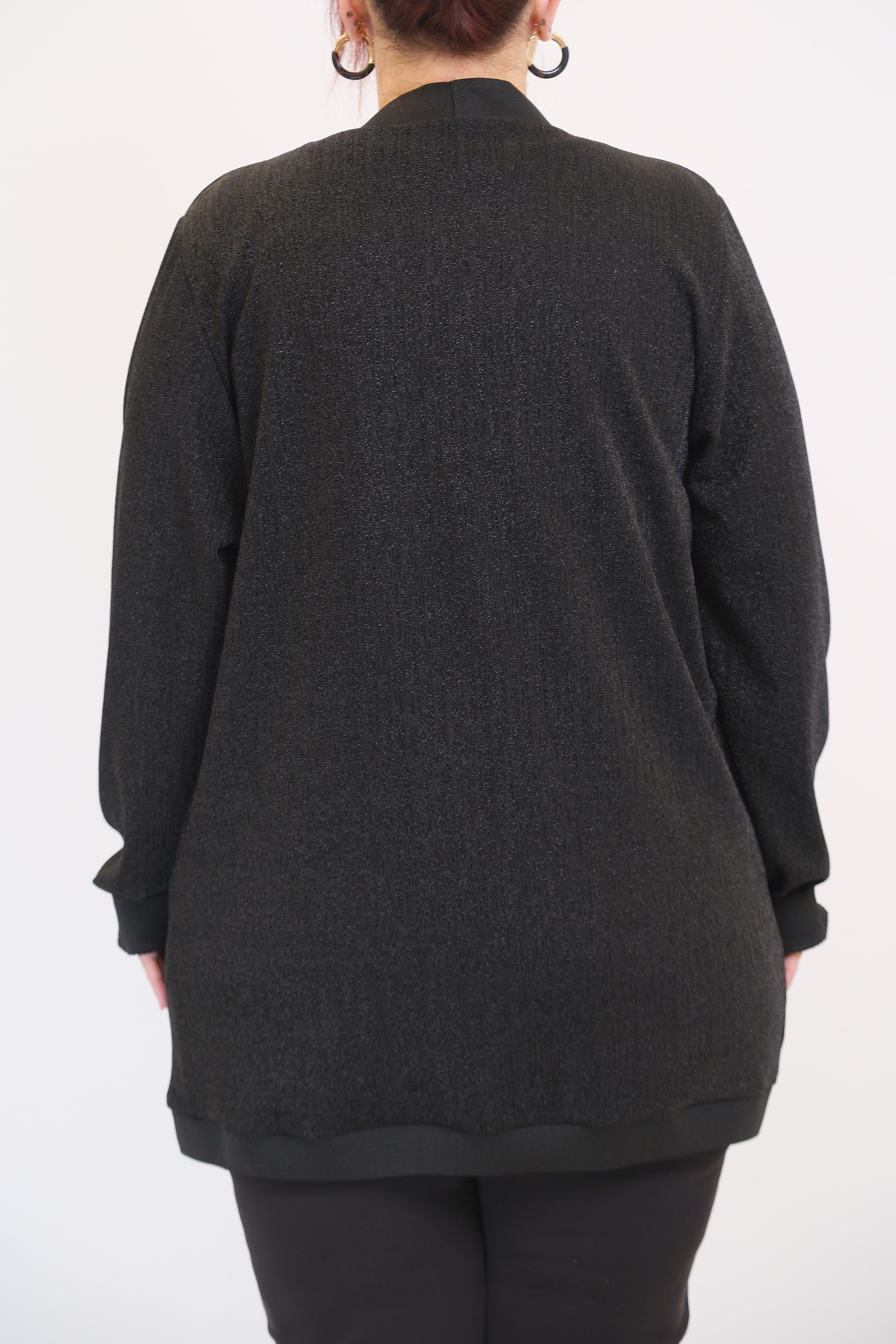 ON FASHION İç Atletli Simli Hırka