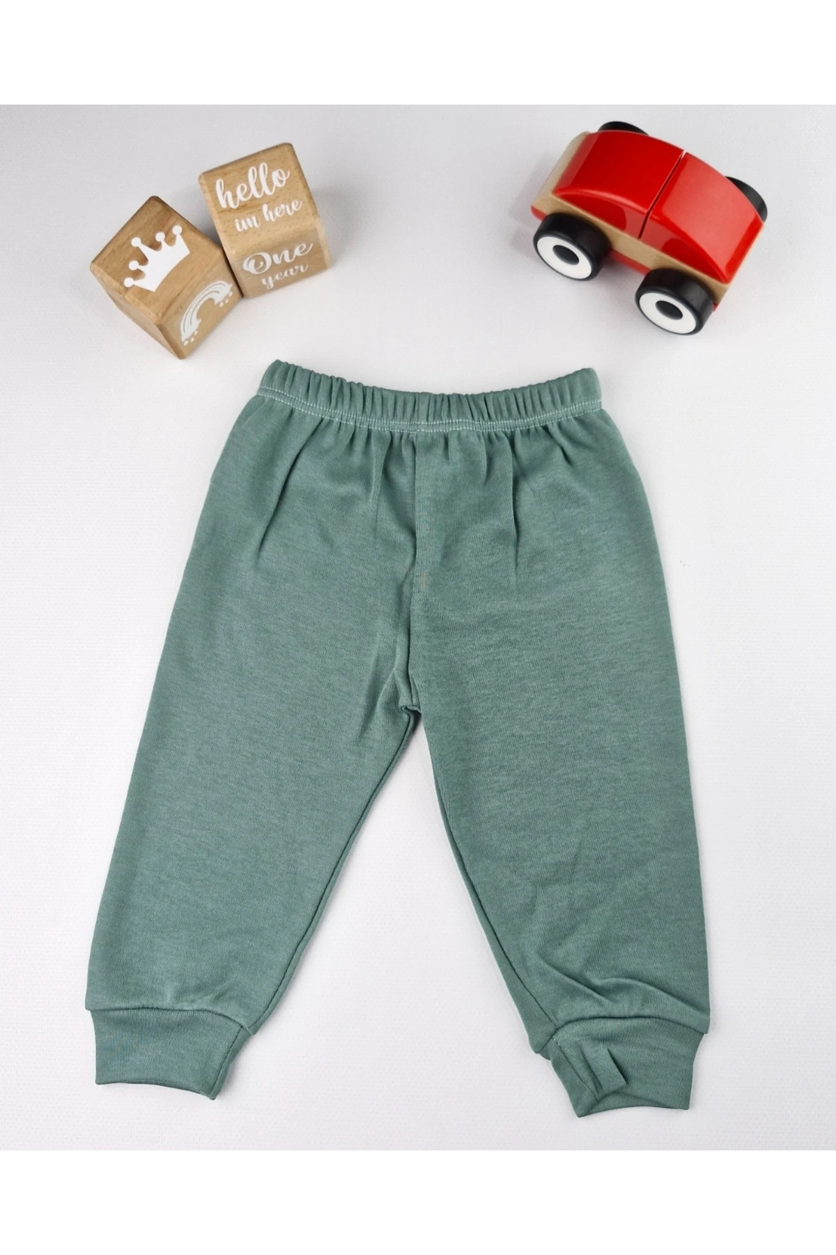 Asliva Erkek Bebek Araç Desenli Pamuklu Uzun Kollu Alt Üst Takım (6-18 ay)