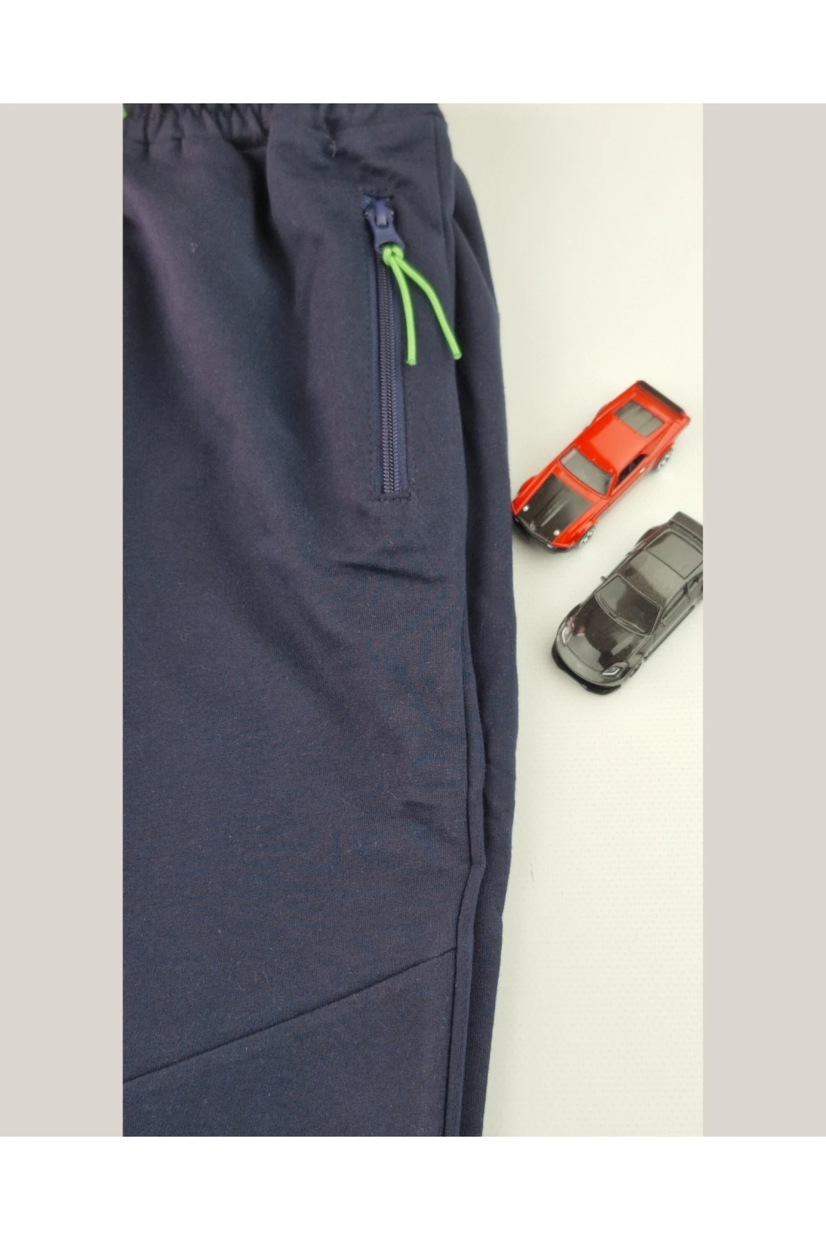 MışılKids Erkek Çocuk Lacivert Sports Baskılı Eşofman Altı