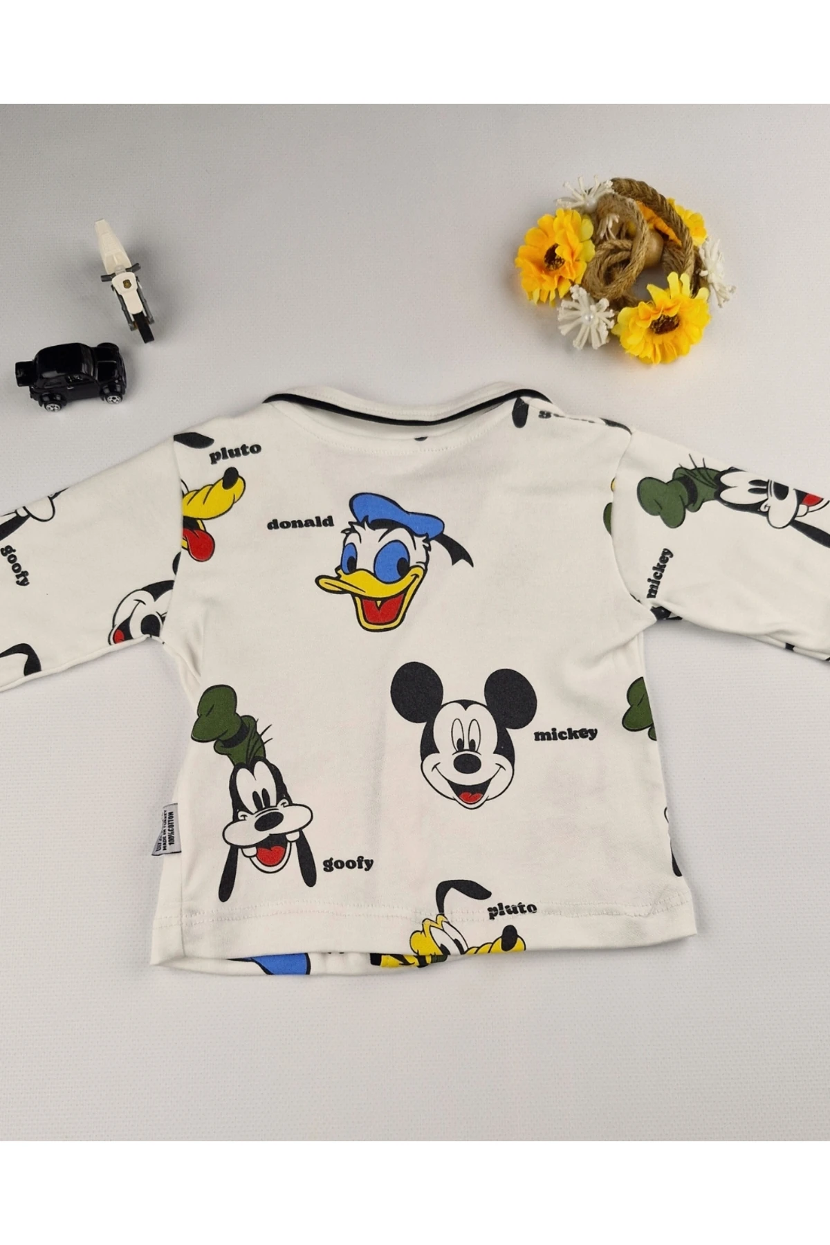 %100 Pamuk Bebek Pijama Takımı – 6-24 Ay – Yumuşak ve Nefes Alan Kumaş