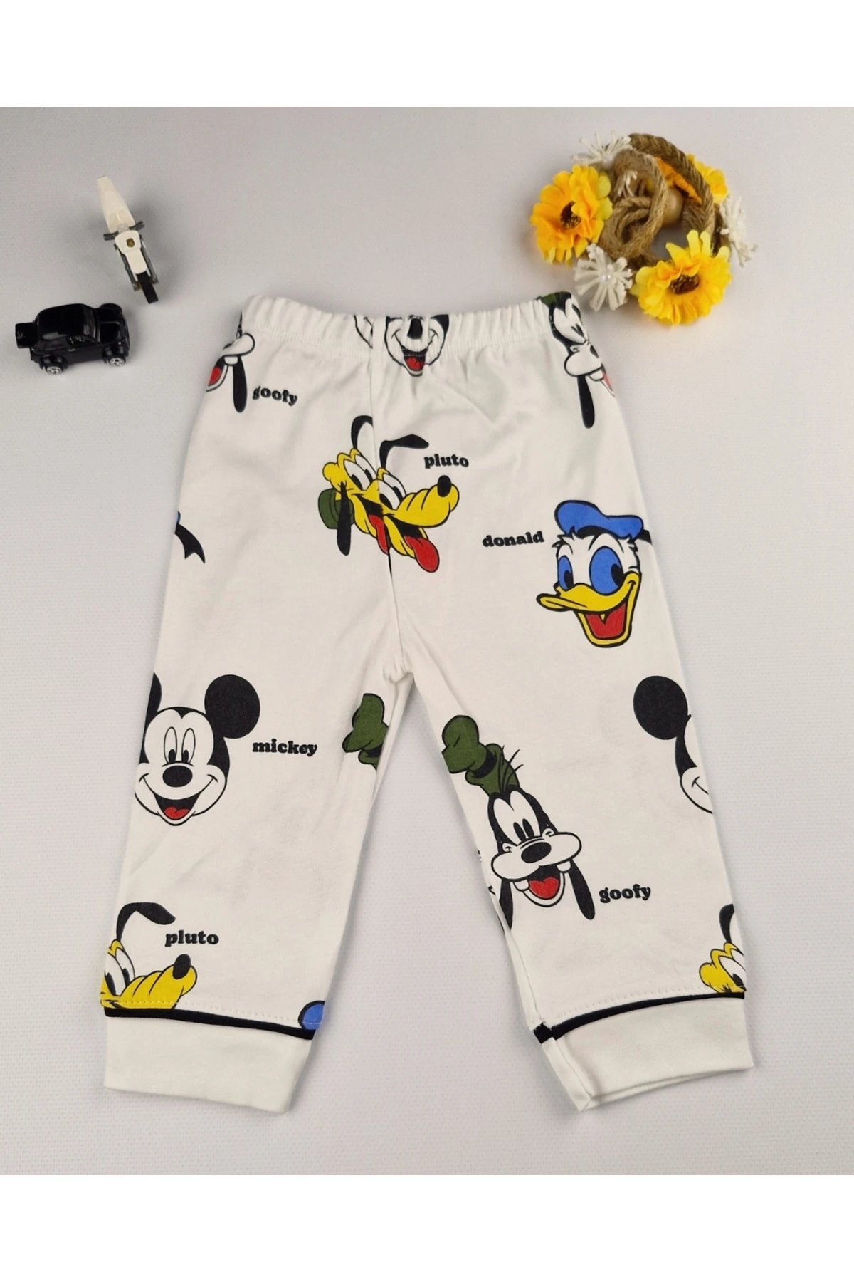 %100 Pamuk Bebek Pijama Takımı – 6-24 Ay – Yumuşak ve Nefes Alan Kumaş