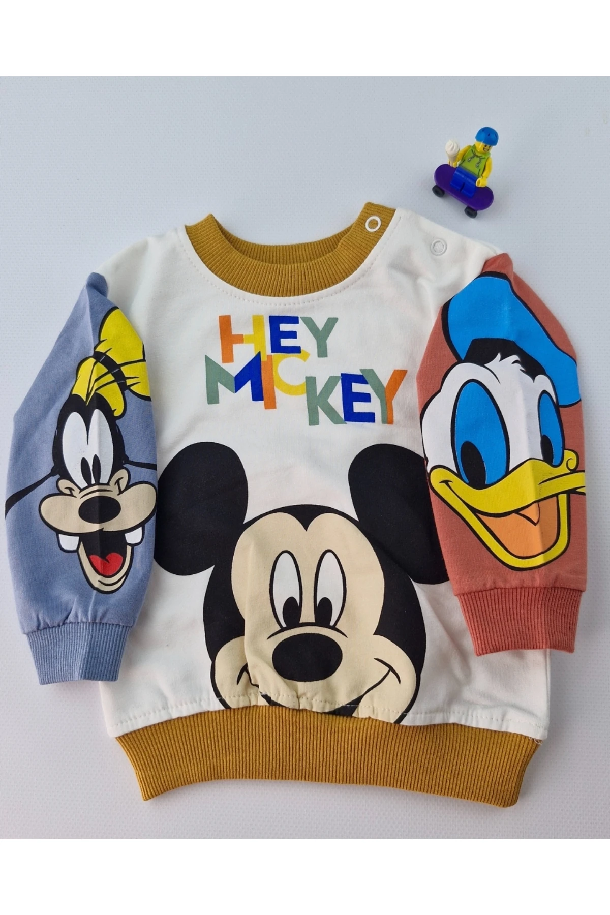 Hey Figürlü Penye 2li Pijama Takımı Asliva