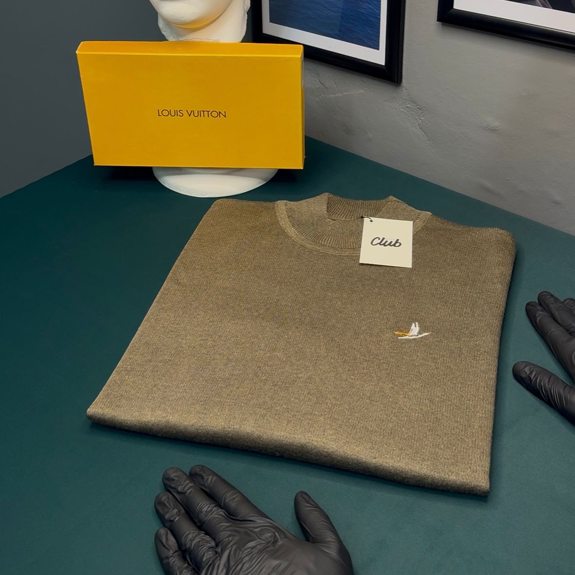 BEYMEN CLUB YARIM BOĞAZLI TRİKO - KAHVERENGİ