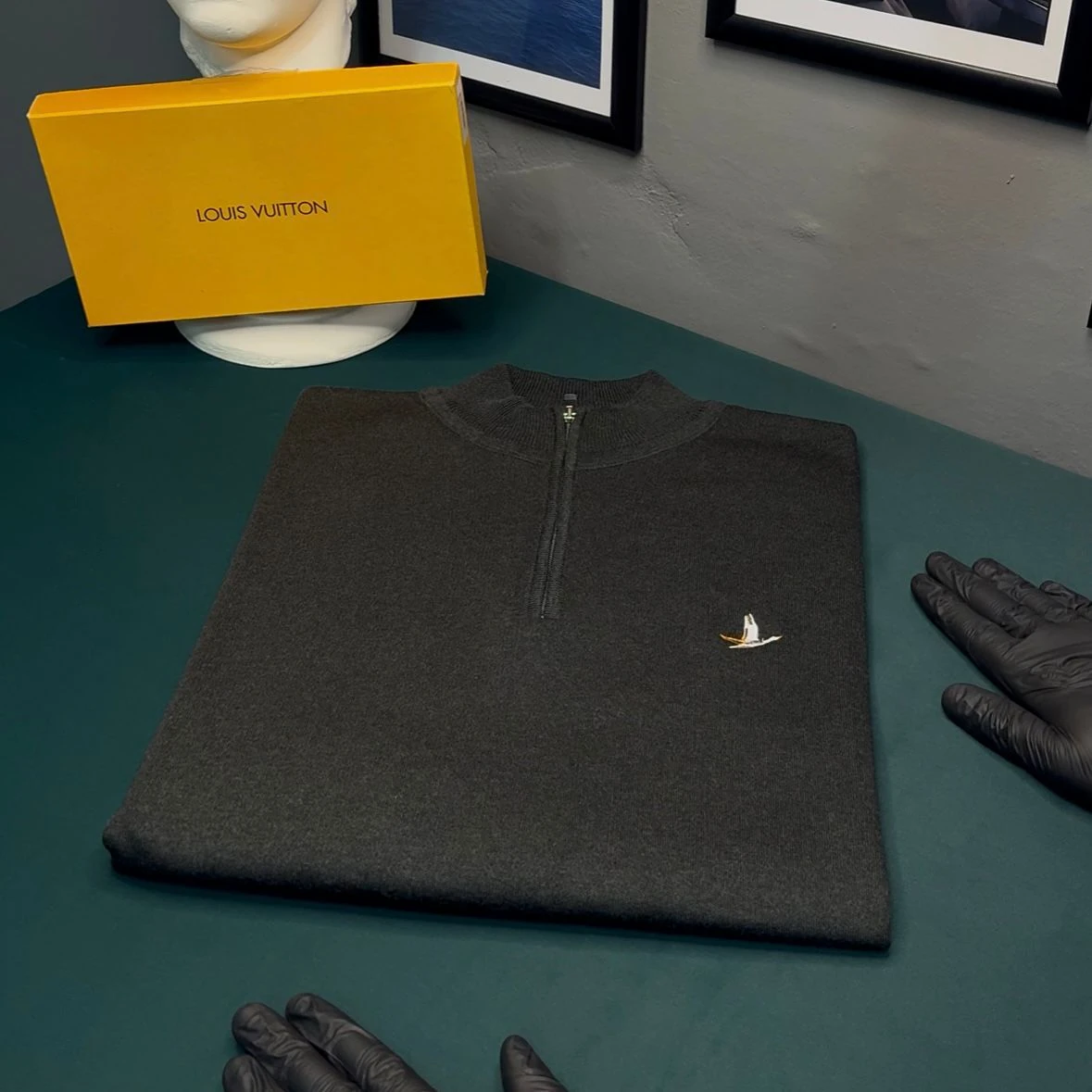 BEYMEN CLUB YARIM FERMUARLI TRİKO - GRİ