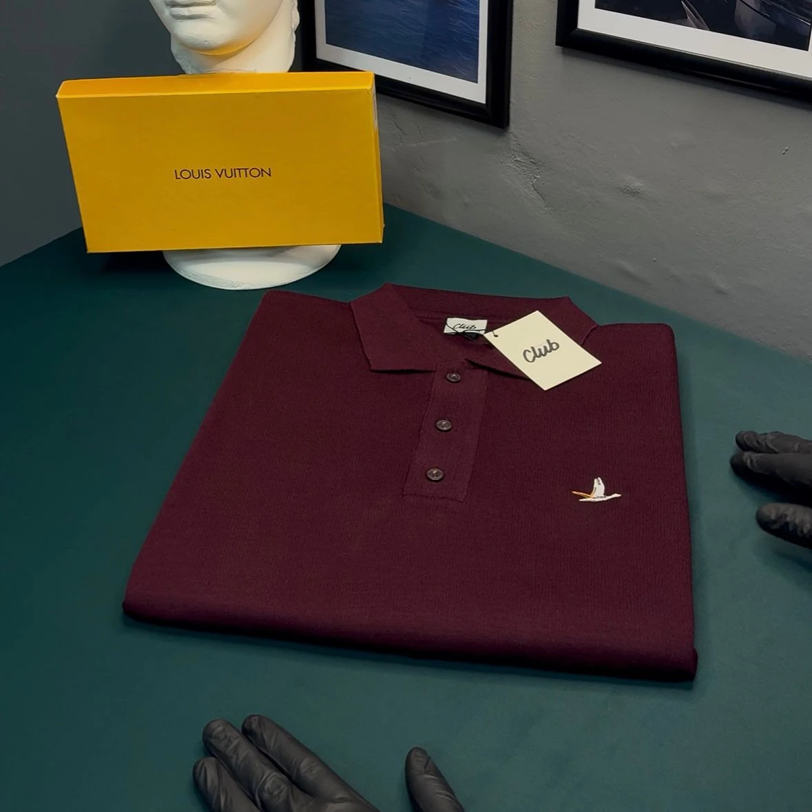 BEYMEN CLUB POLO YAKALI TRİKO - BORDO