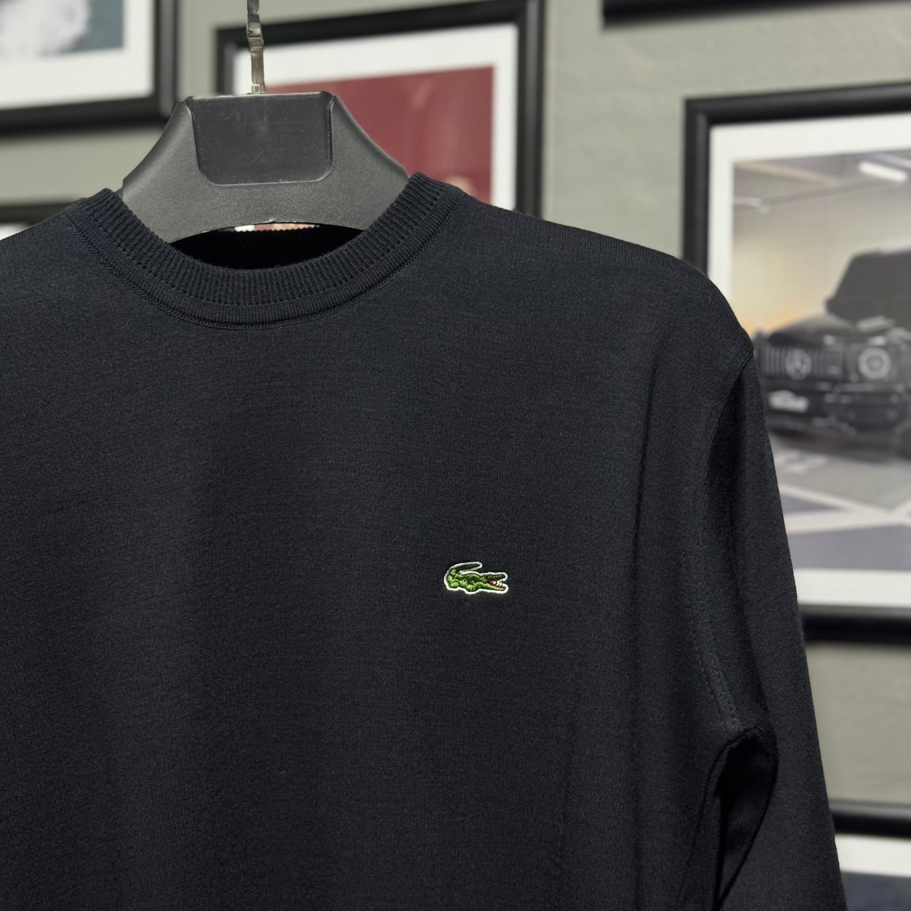 LACOSTE BİSİKLET YAKALI TRİKO - LACİVERT