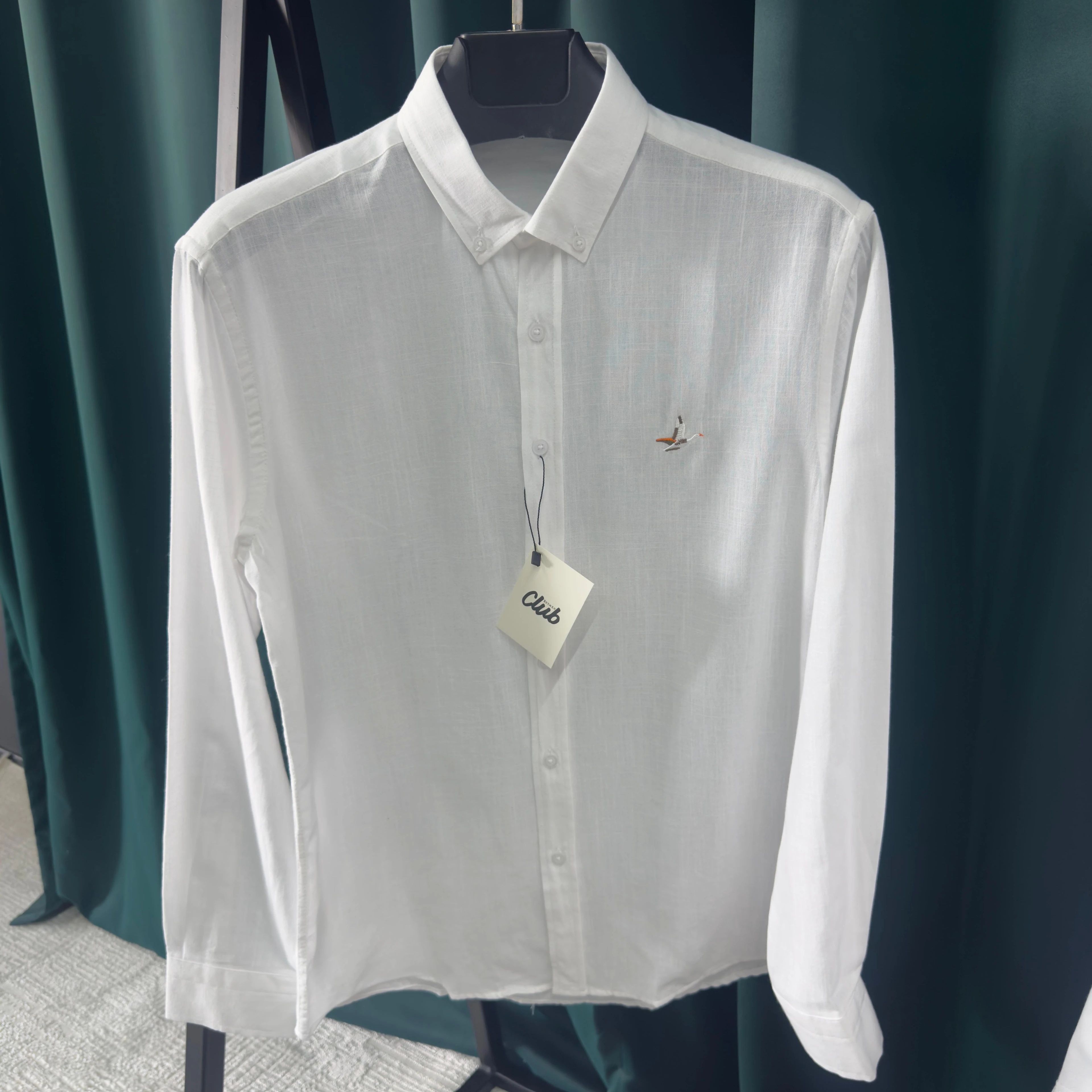 BEYMEN CLUB KETEN GÖMLEK - BEYAZ