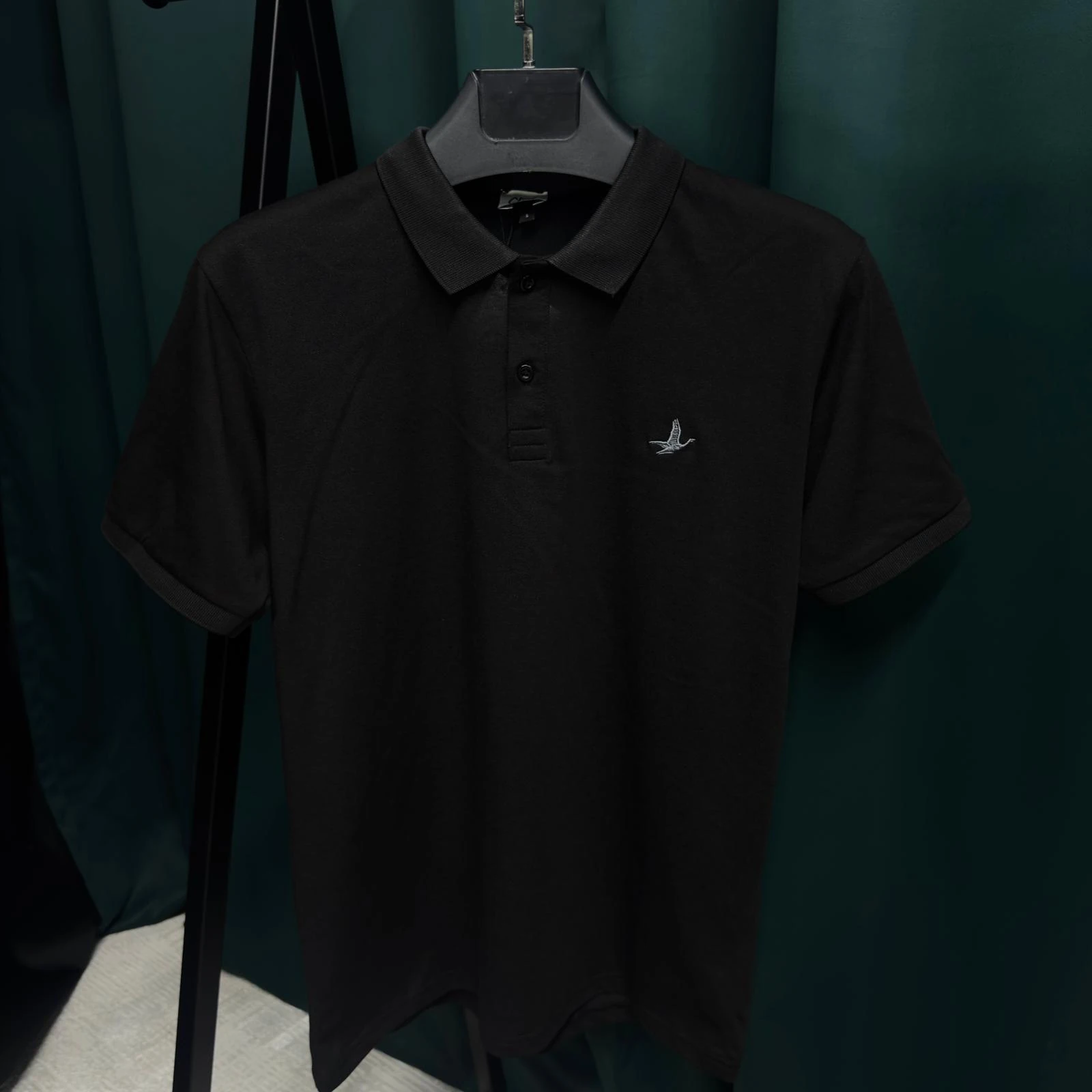 BEYMEN CLUB POLO YAKA MERSELİZE T-SHİRT - YENİ SEZON - SİYAH