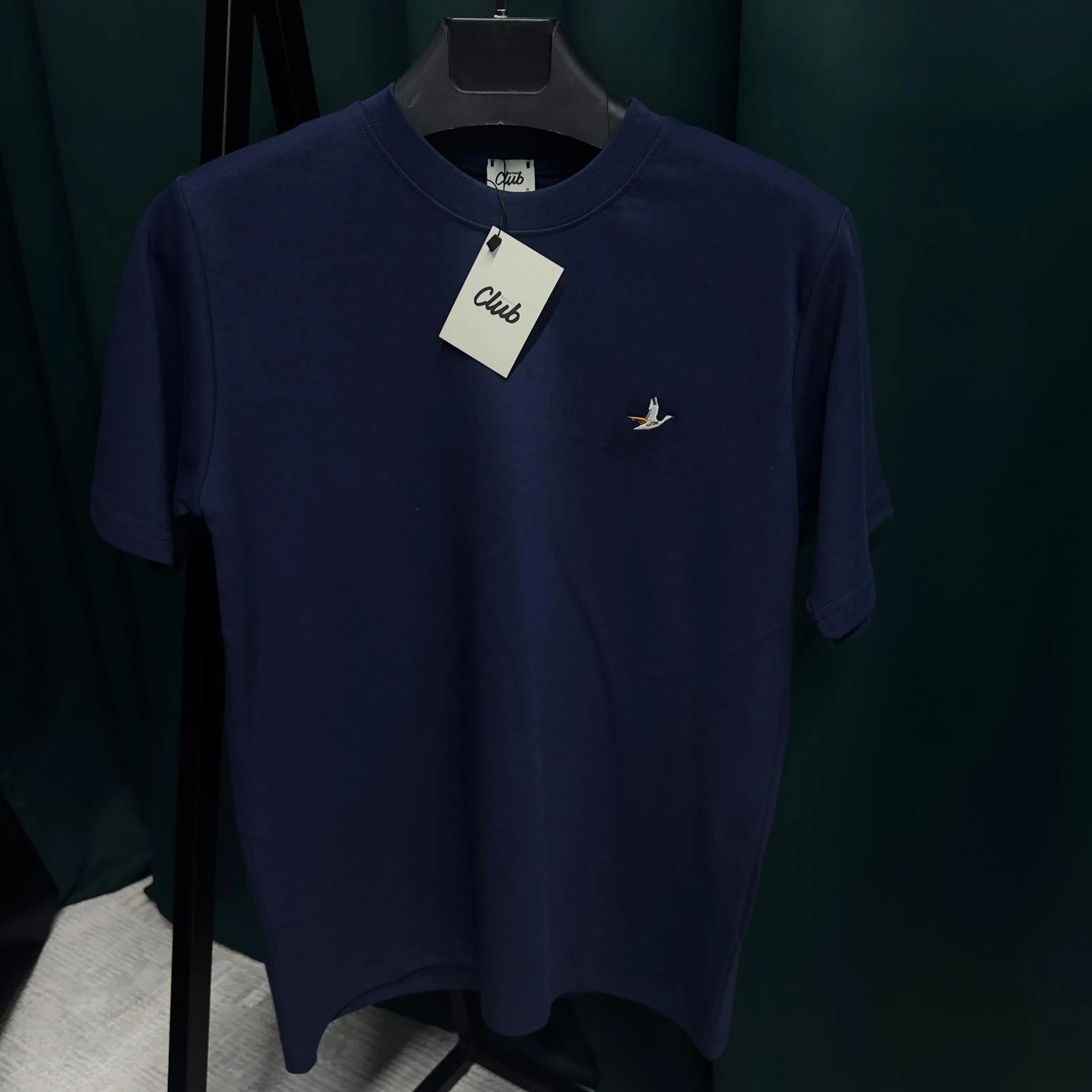 BEYMEN CLUB DOUBLE FACE T-SHİRT - LACİVERT