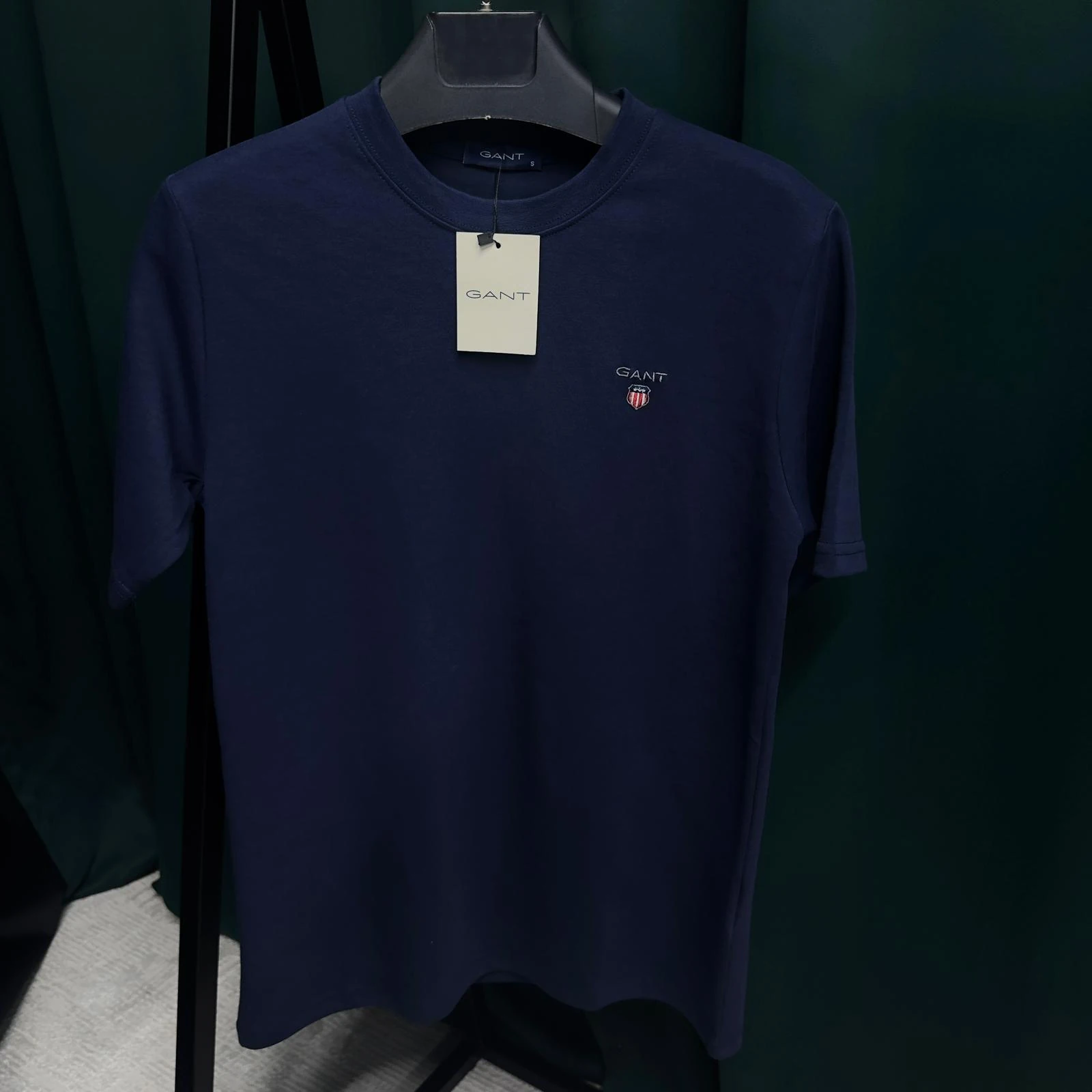 GANT DOUBLE FACE T-SHİRT - LACİVERT