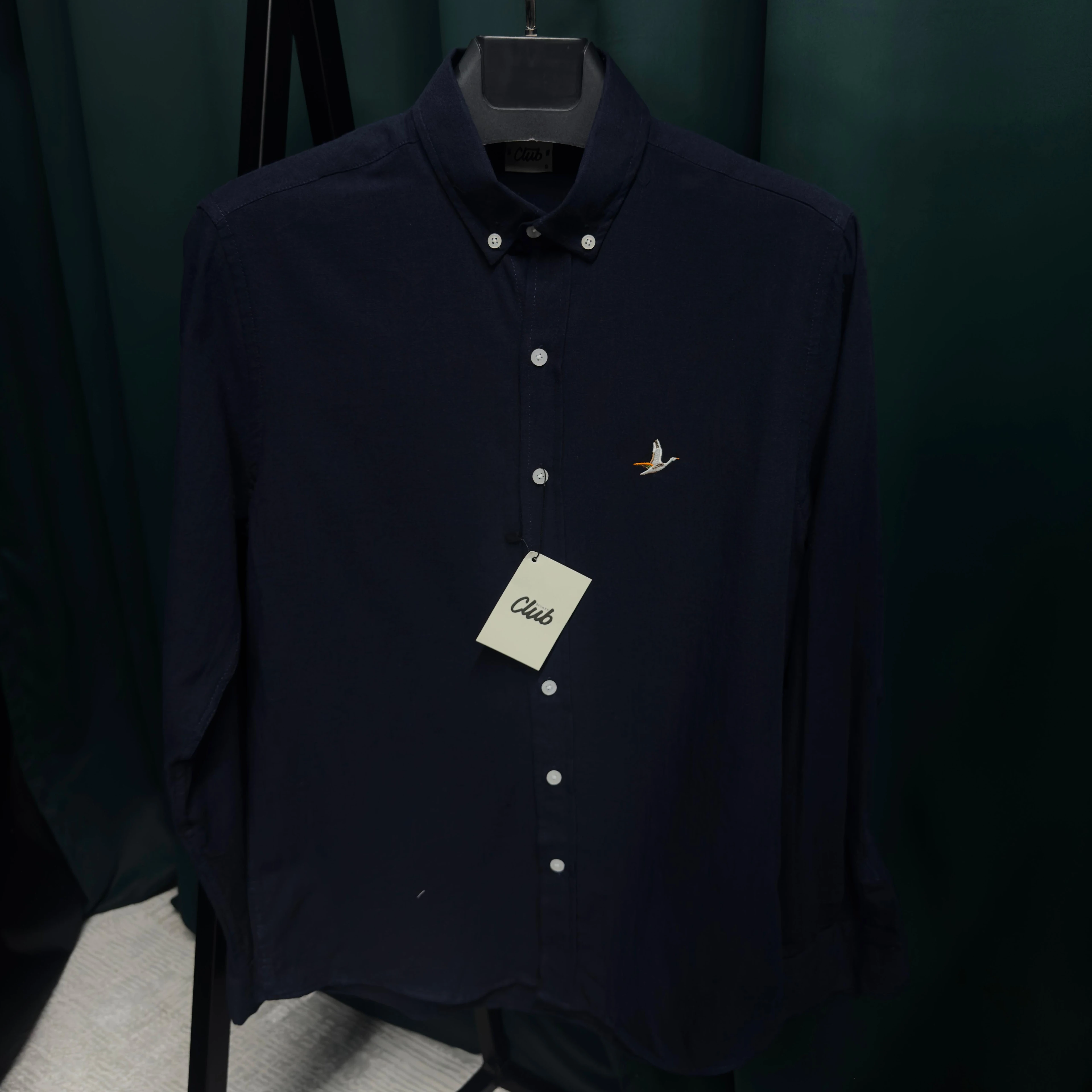 BEYMEN CLUB KETEN GÖMLEK - LACİVERT