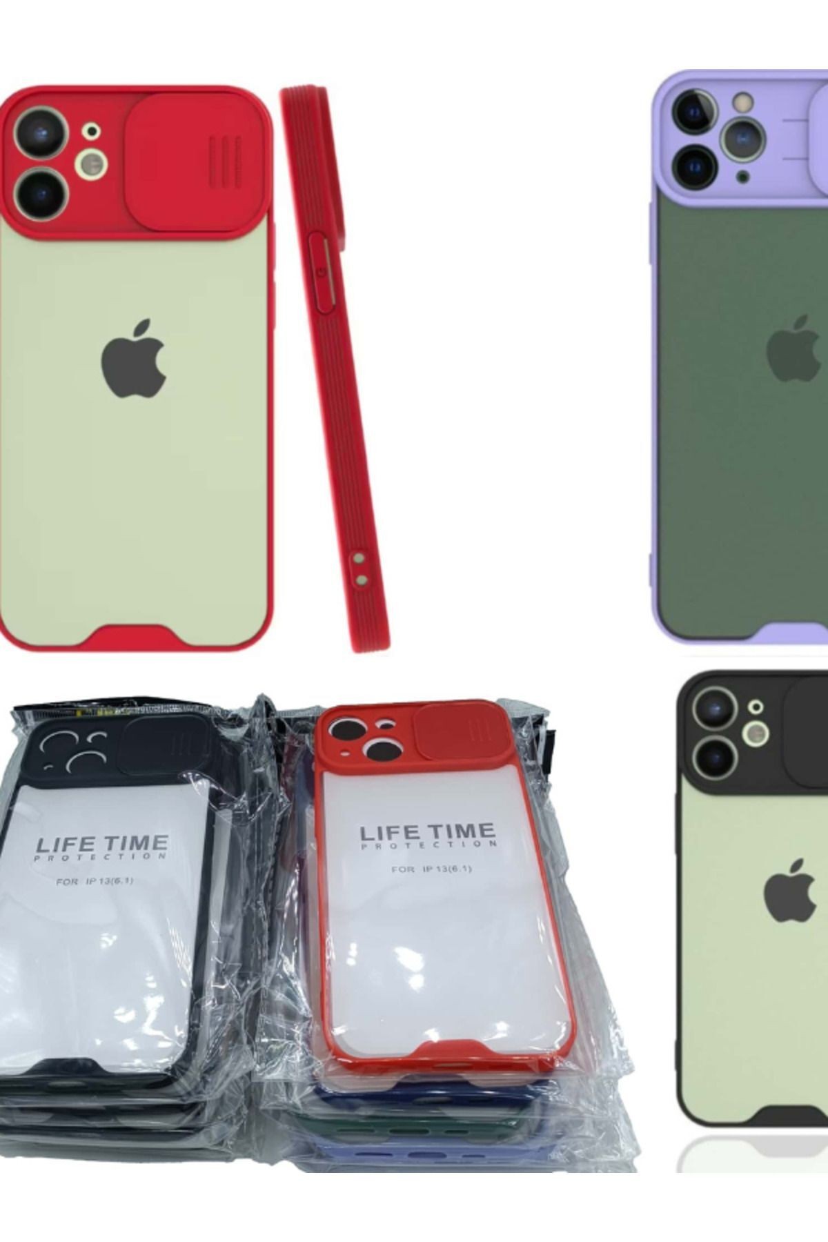 iPhone 13 Pro Max Kılıf Kamera Koruma Silikon