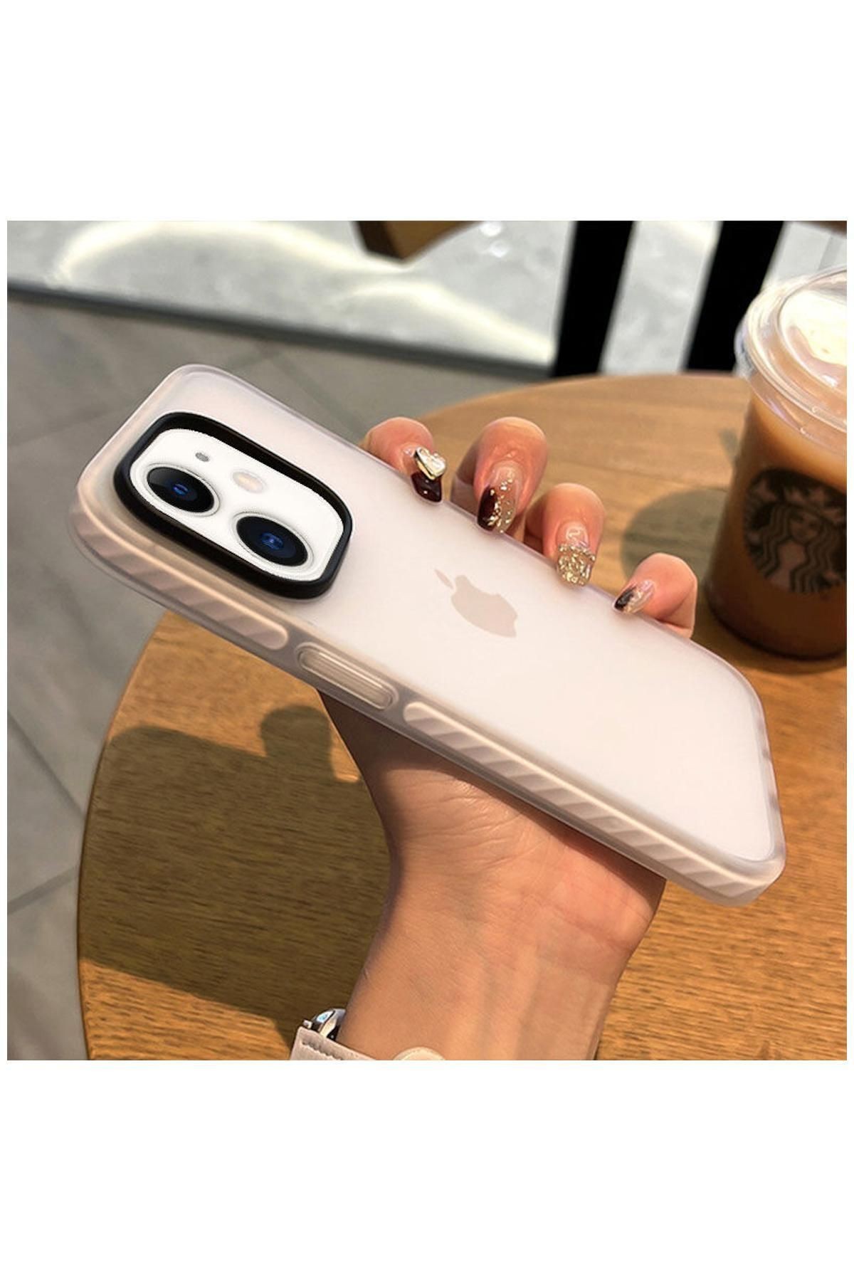 Apple Iphone 11 Uyumlu Kılıf Airbag Fundas Silikon Kılıf Siyah