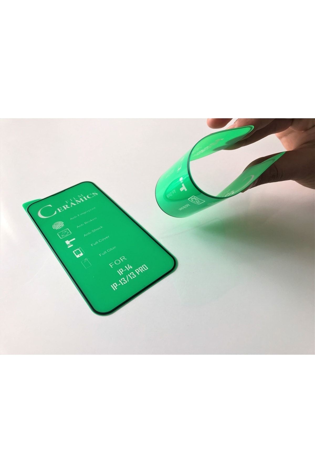 Iphone 13/13 Pro/14 Full Seramik Ekran Koruyucu