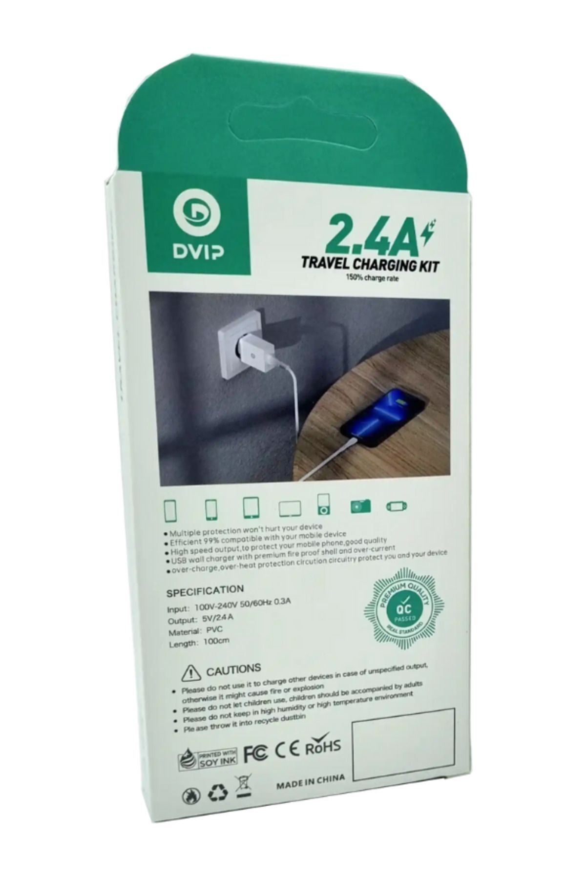 2.4A TYPE-C Usb Şarj Aleti   ZX-Y100C
