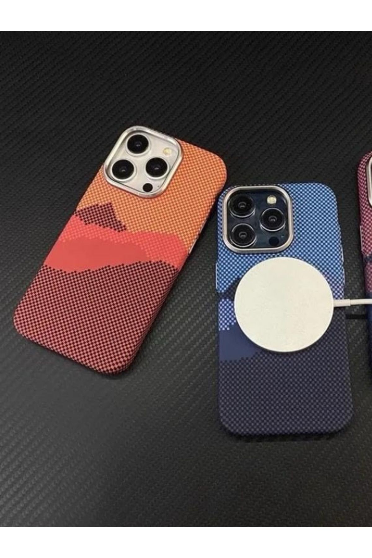 iPhone 14 Pro Max – Karbon Fiber Kılıf Magsafe Özellikli