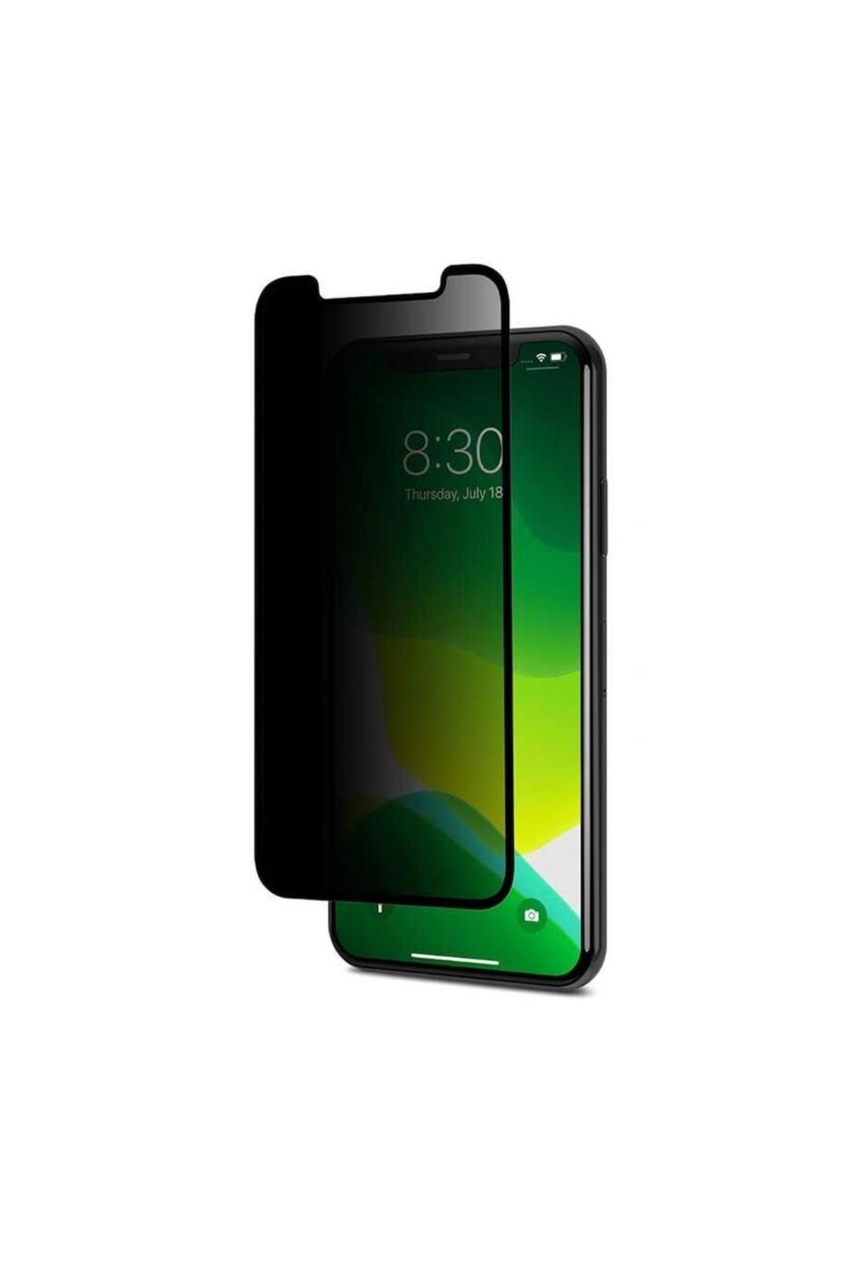 Apple Iphone 13 Pro Max Uyumlu Tam Kaplayan Hayalet Ekran Koruyucu Siyah