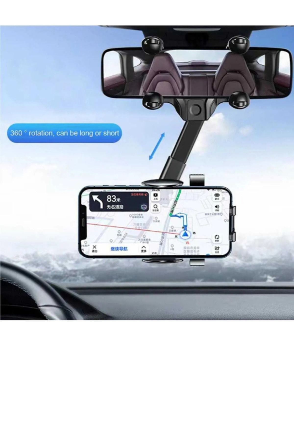 Dikiz Aynası Telefon Tutucu F35