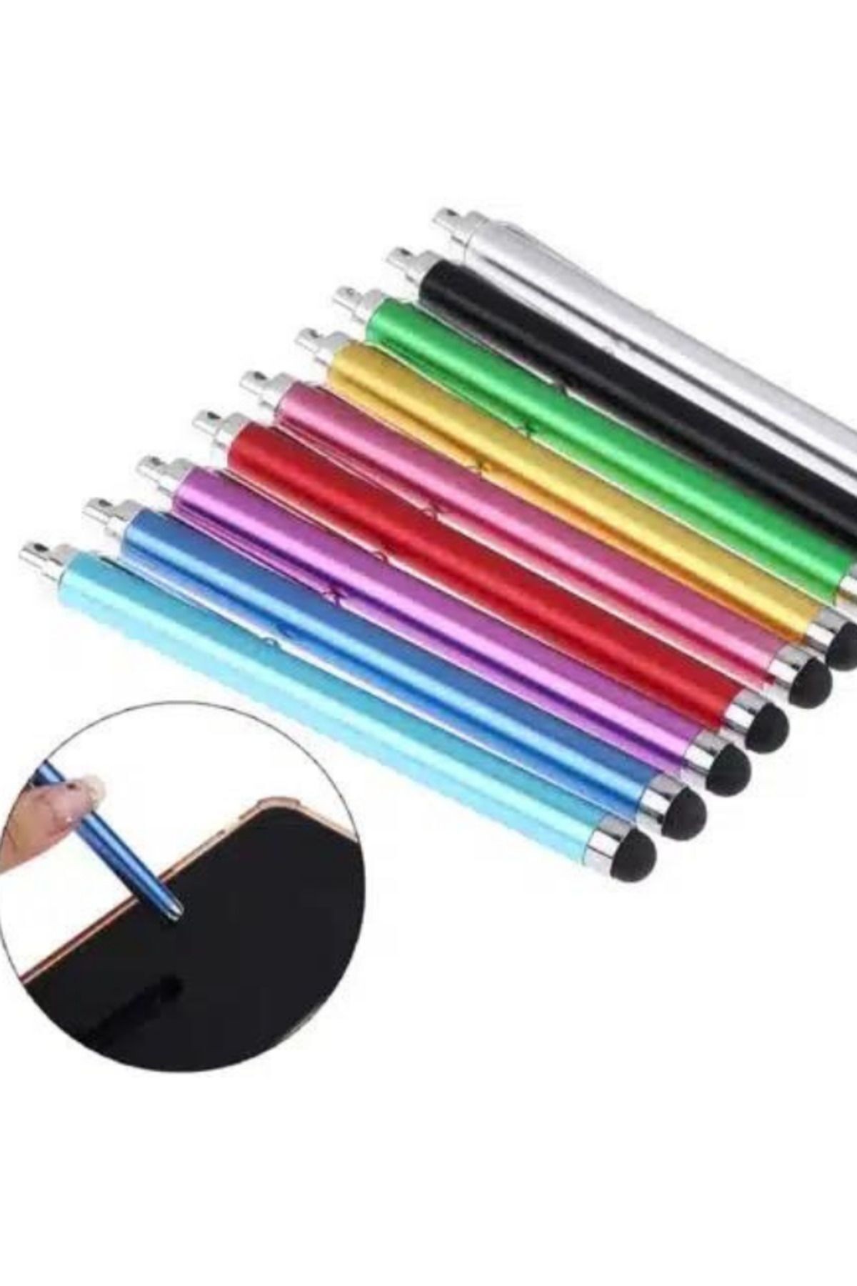 Universal Telefon Tablet Uçlu Stylus Pen Dokunmatik Kalem