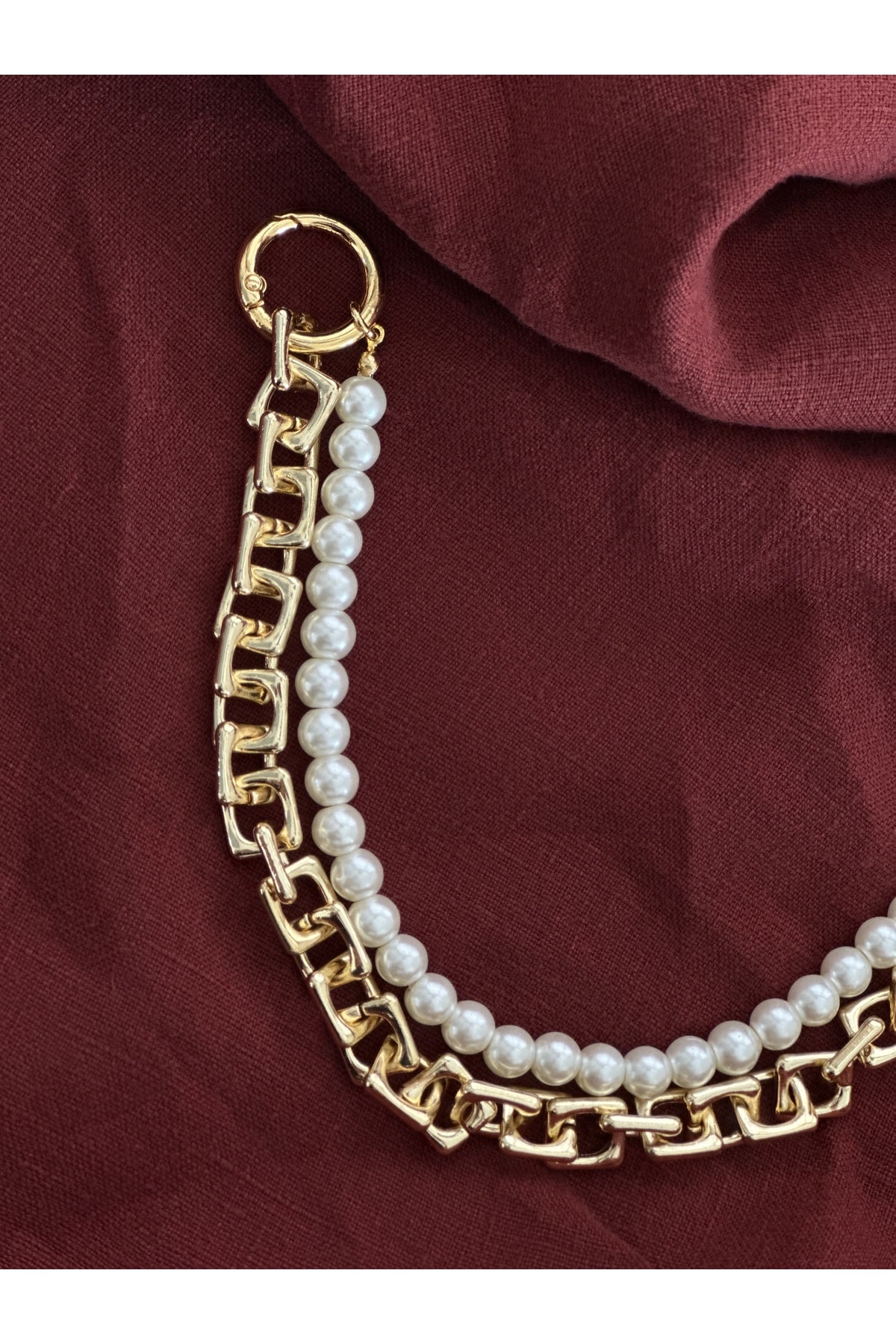 Charm Çanta Denim Aksesuarı