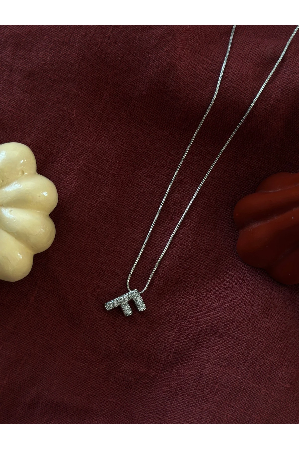 Harf Isme Ozel Kolye