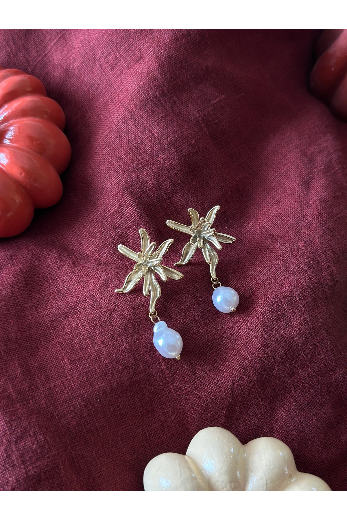 Bloom Pearl Earrings