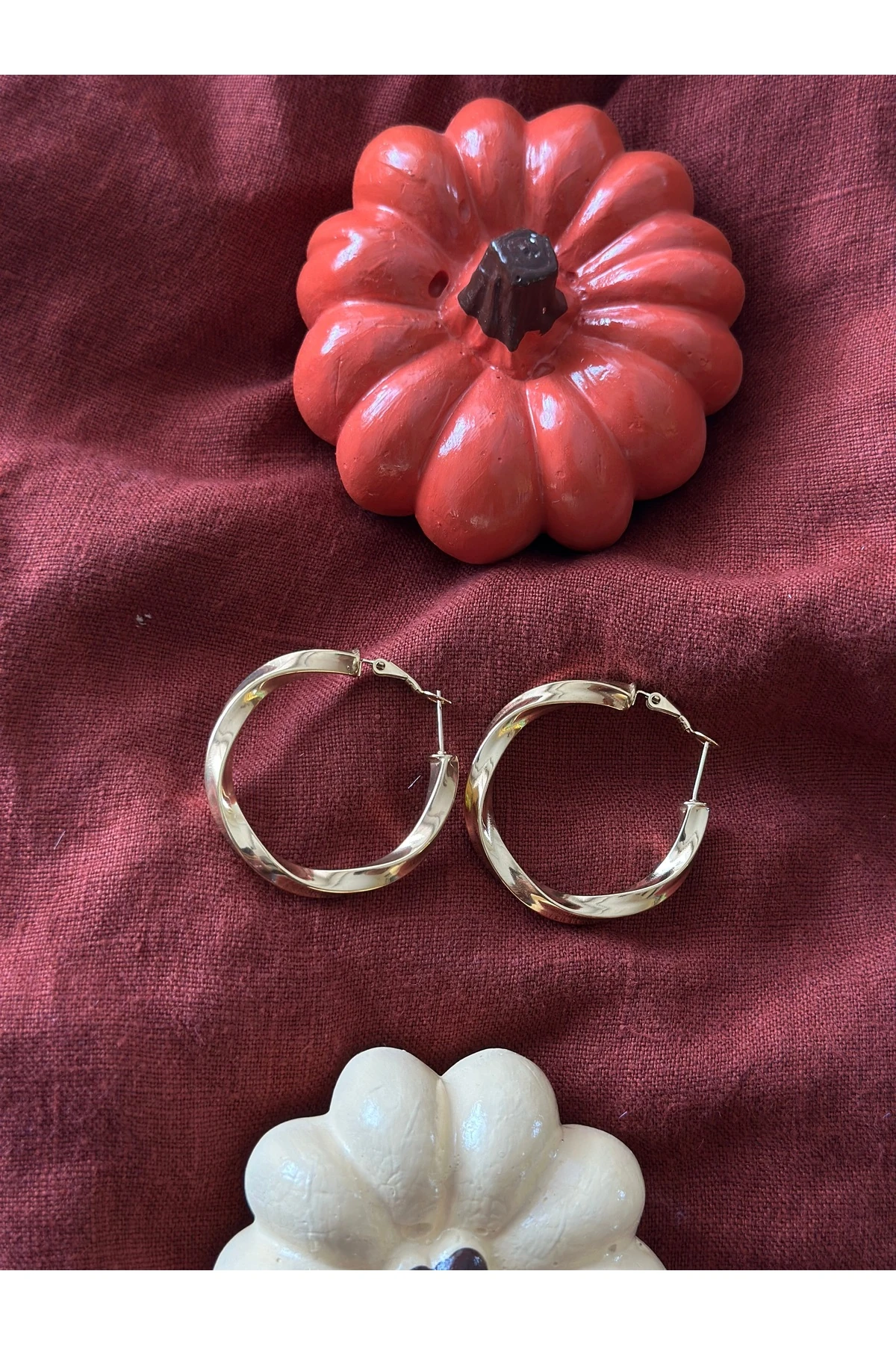 Twist Hoop Earrings
