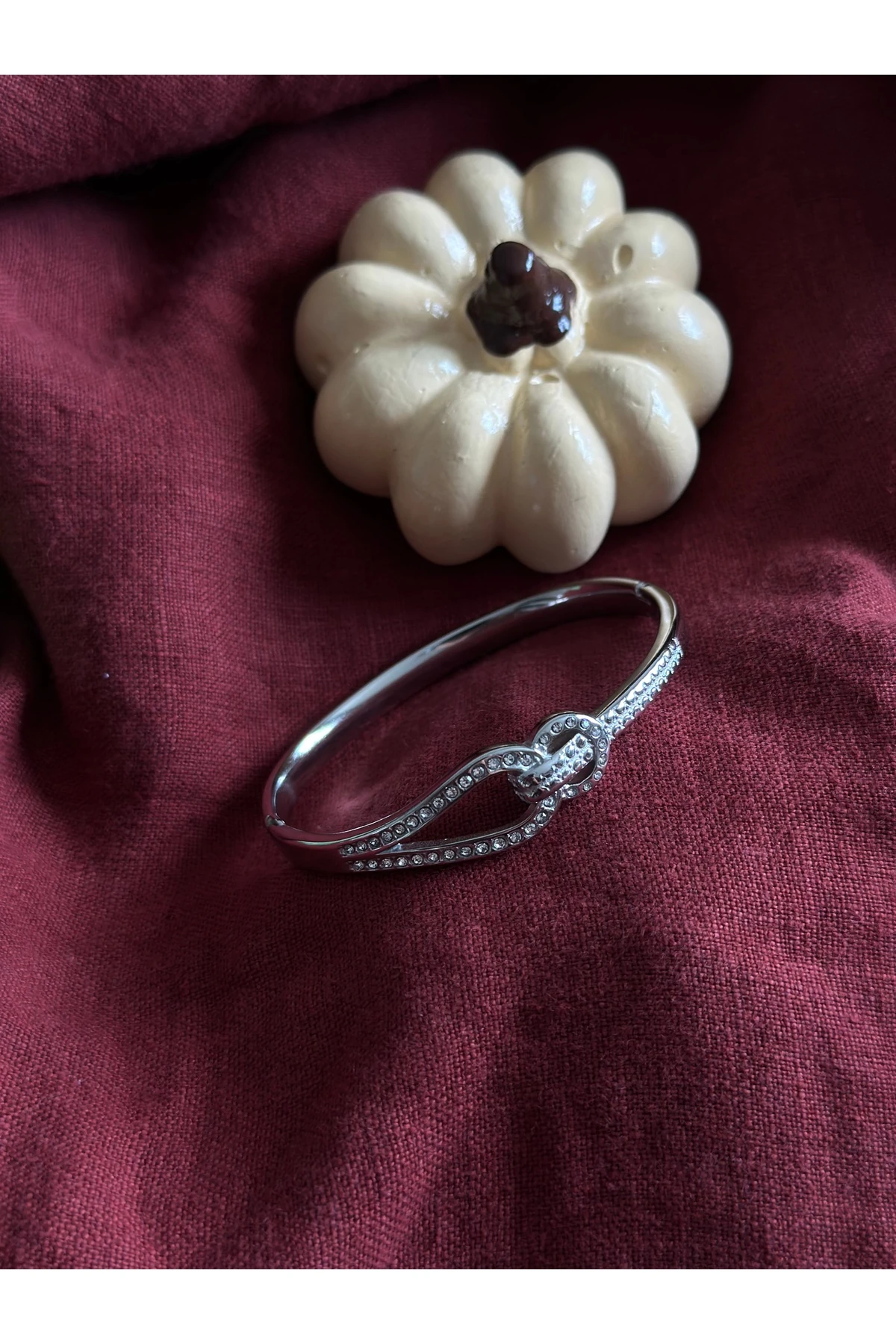 Gümüş Taşlı Bileklik