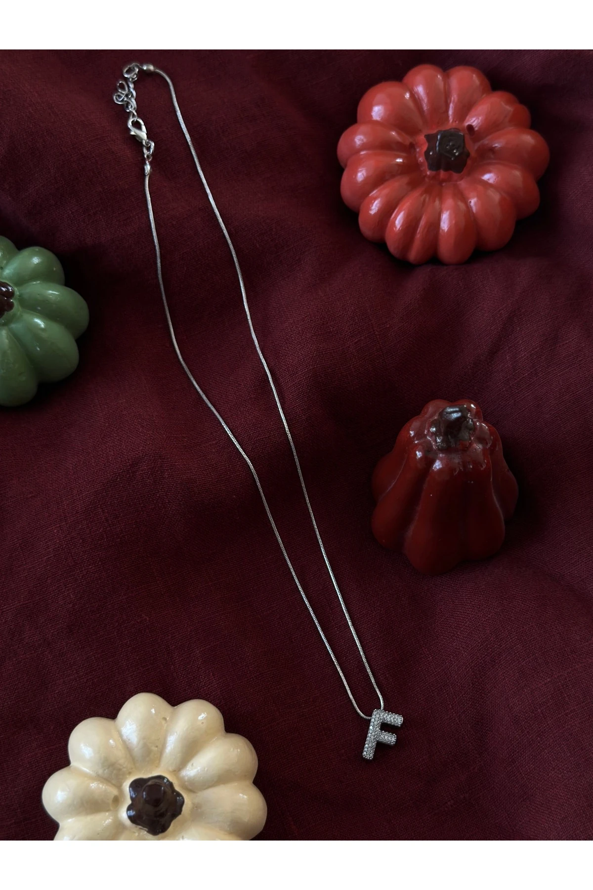 Harf Isme Ozel Kolye