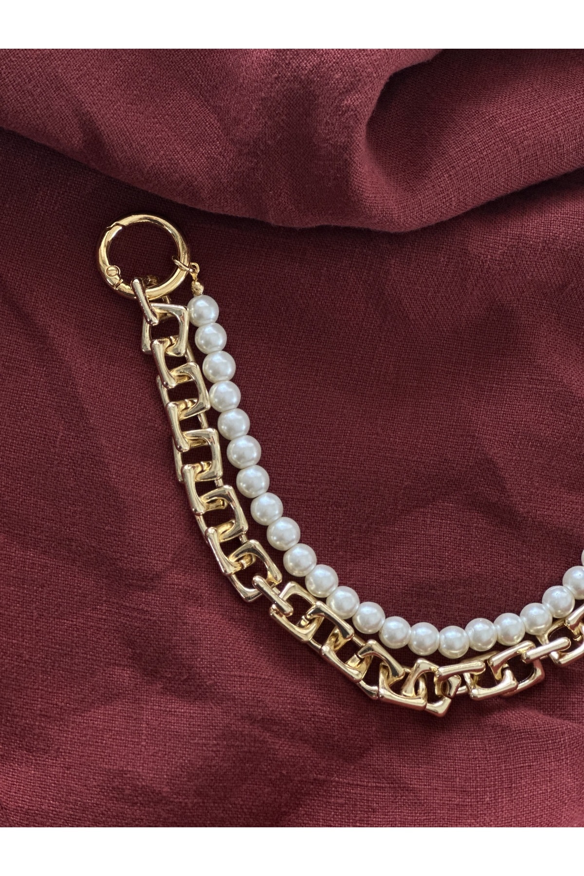 Charm Çanta Denim Aksesuarı